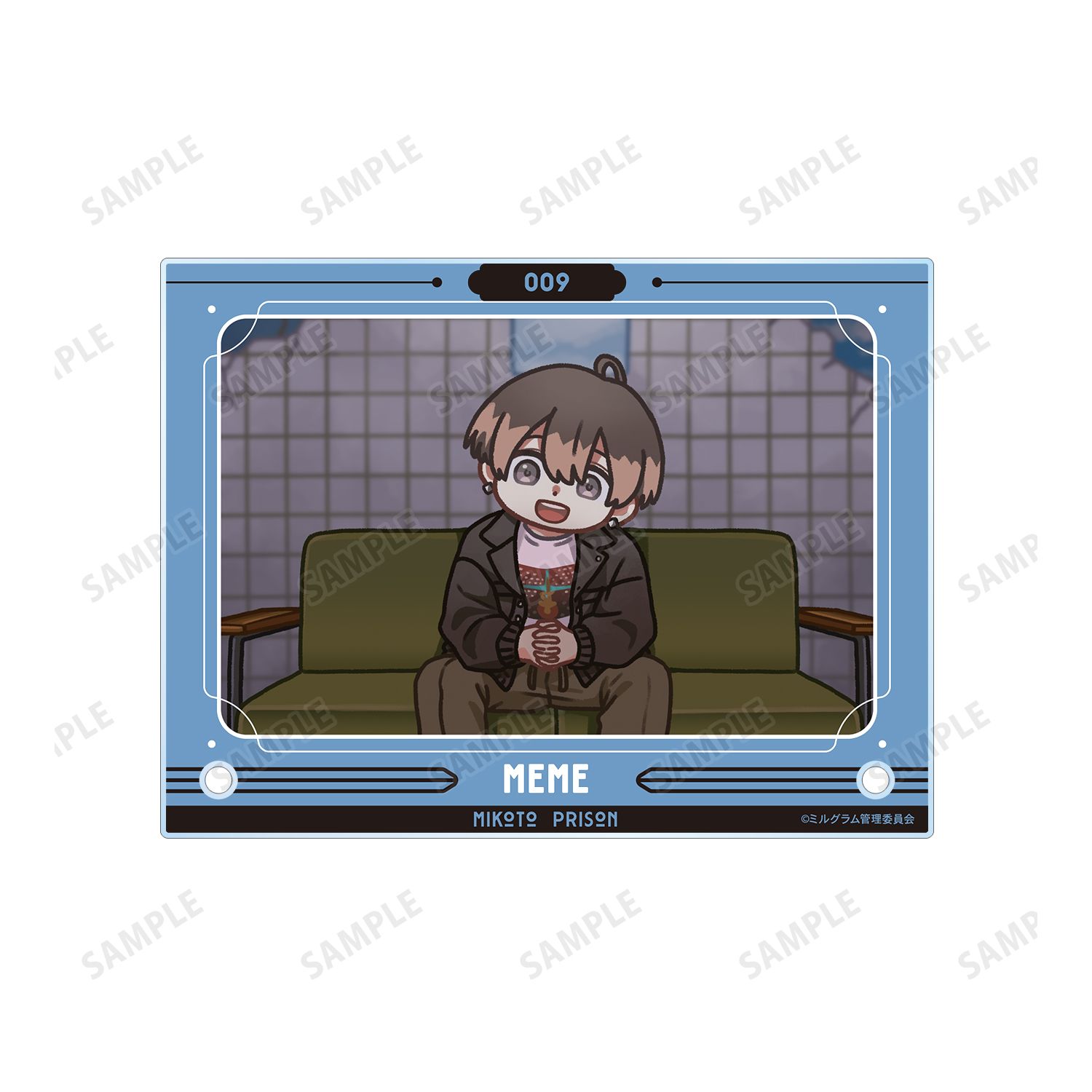 MILGRAM -ミルグラム- ミコト 第一審 ゆるコマ A6アクリルパネル 画像 5 | AniSmile