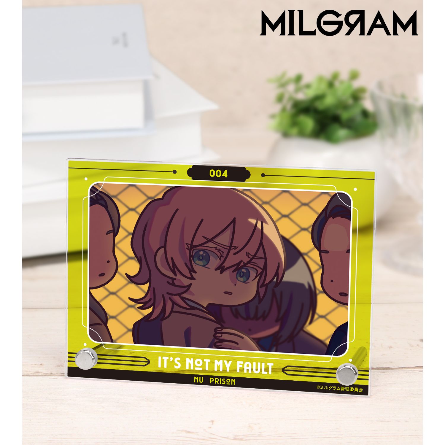 MILGRAM -ミルグラム- ムウ 第二審 ゆるコマ A6アクリルパネル 画像 2 | AniSmile