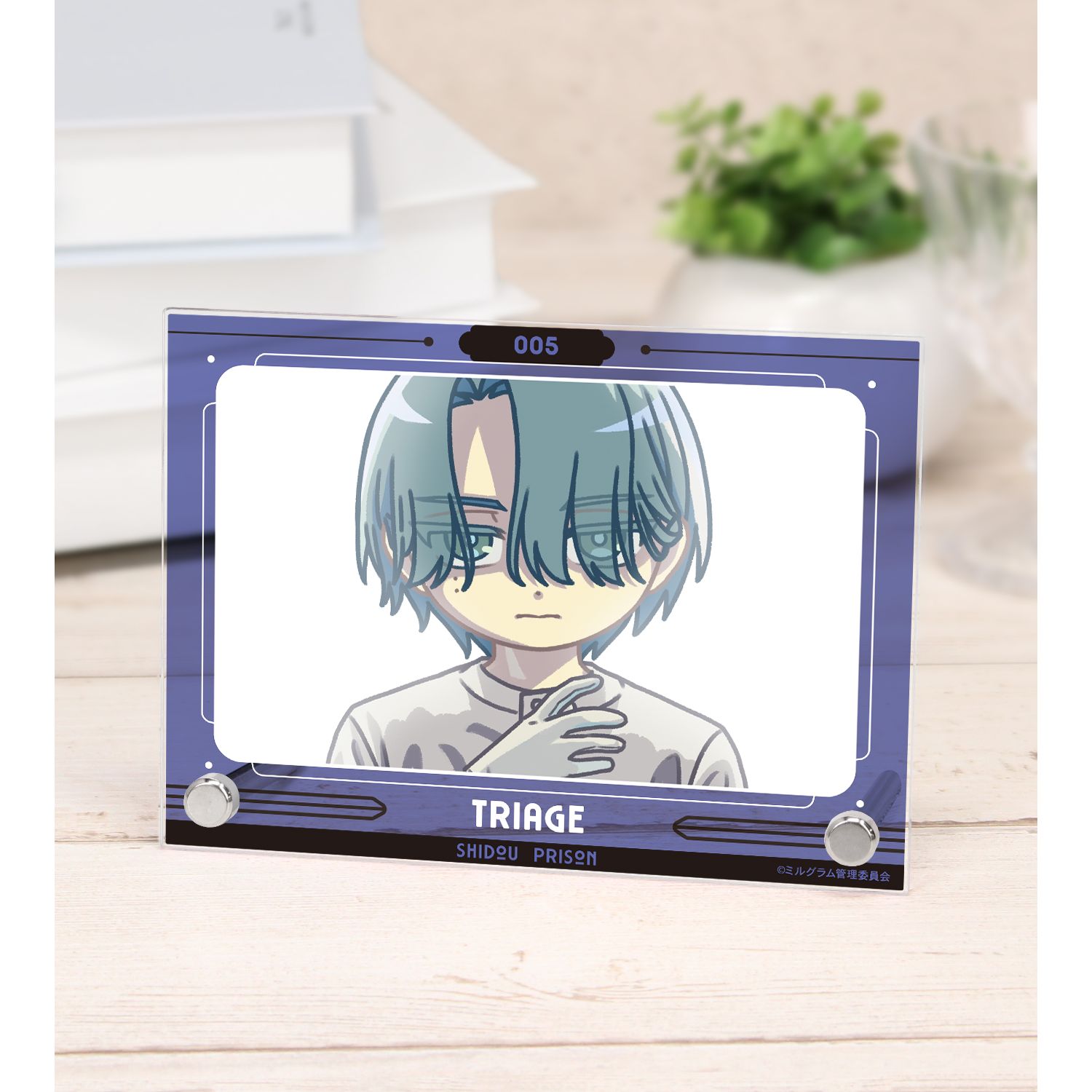 MILGRAM -ミルグラム- シドウ 第二審 ゆるコマ A6アクリルパネル - 公式商品画像 | AniSmile