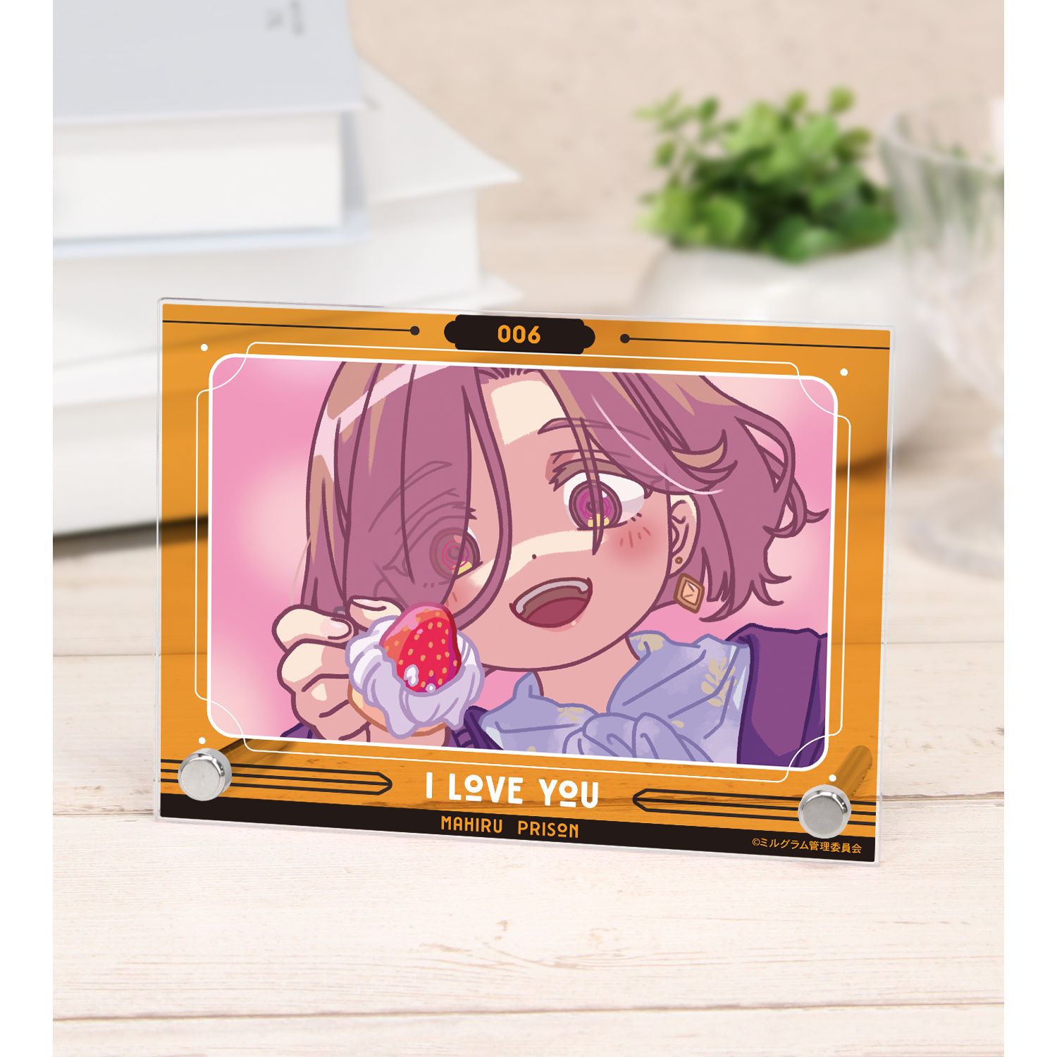 MILGRAM -ミルグラム- マヒル 第二審 ゆるコマ A6アクリルパネル - 公式商品画像 | AniSmile