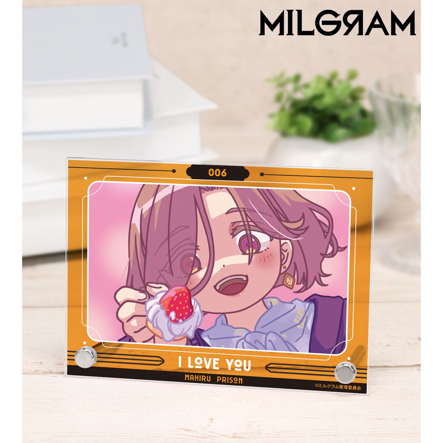 MILGRAM -ミルグラム- マヒル 第二審 ゆるコマ A6アクリルパネル 画像 3 | AniSmile