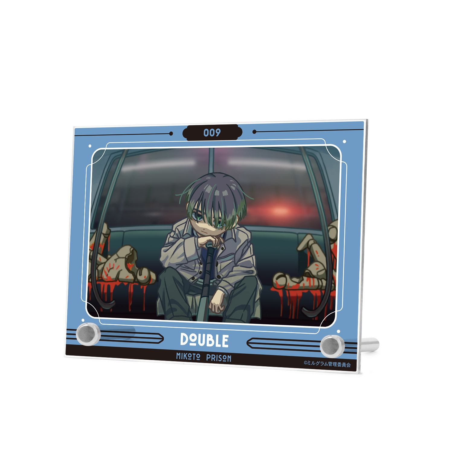 MILGRAM -ミルグラム- ミコト 第二審 ゆるコマ A6アクリルパネル 画像 2 | AniSmile