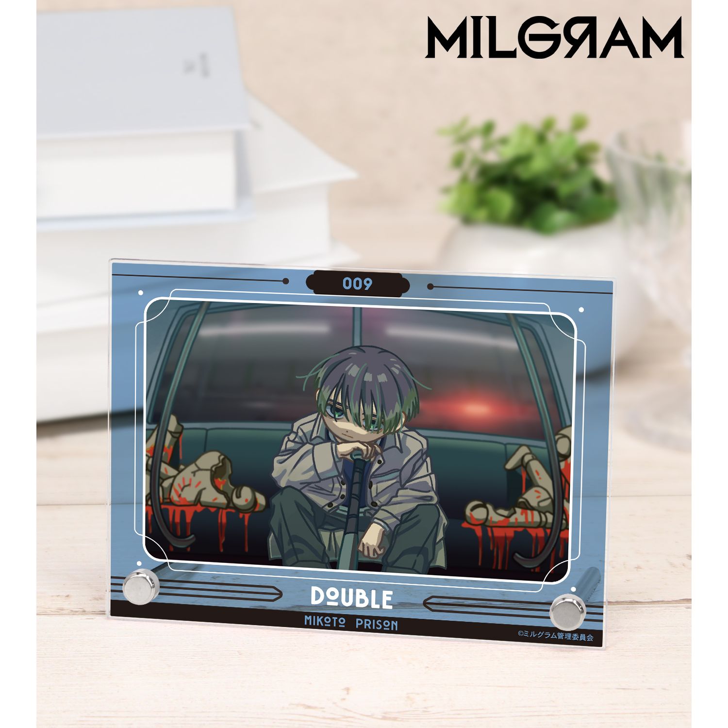 MILGRAM -ミルグラム- ミコト 第二審 ゆるコマ A6アクリルパネル 画像 4 | AniSmile