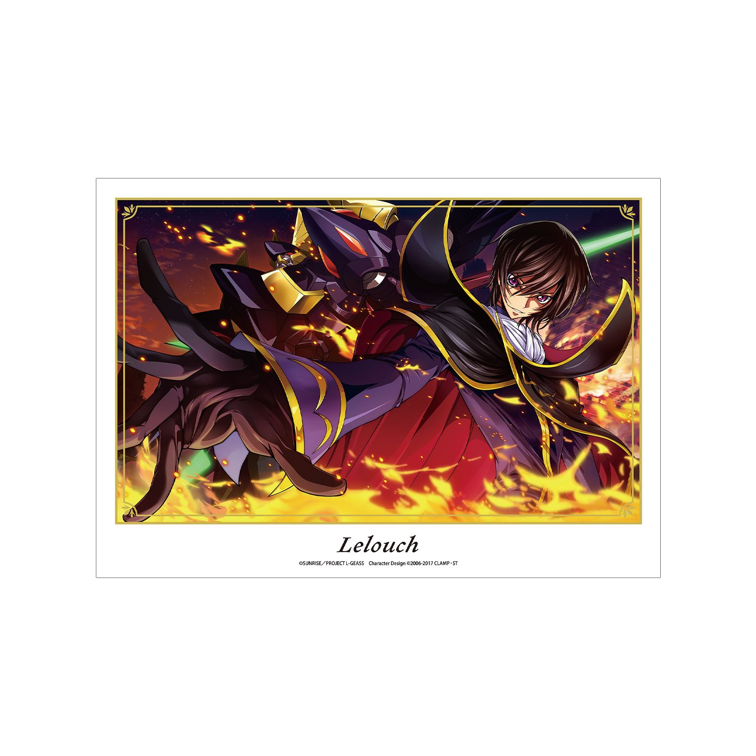 コードギアス 反逆のルルーシュ ロストストーリーズ 【反逆の一手】ルルーシュ A3マット加工ポスター - 公式商品画像 | AniSmile