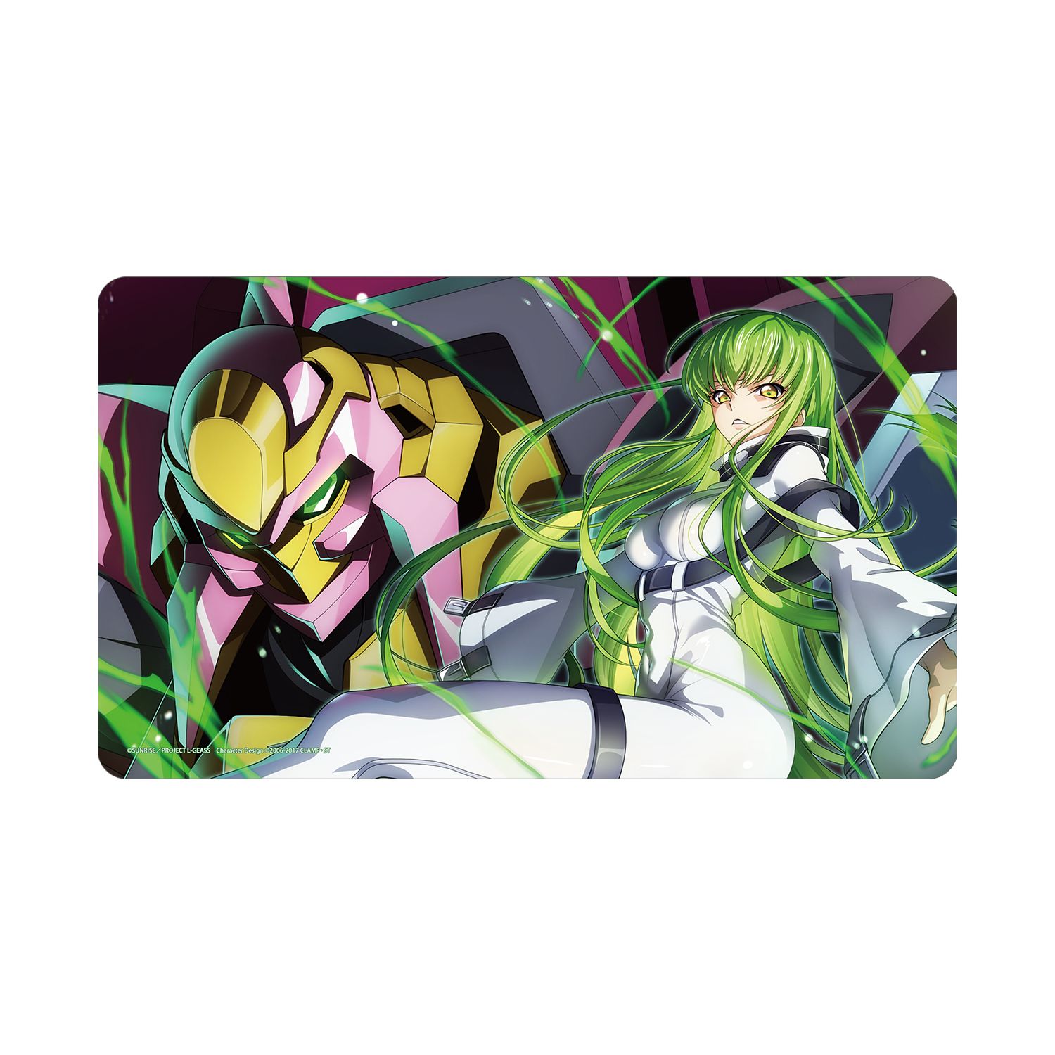 コードギアス 反逆のルルーシュ ロストストーリーズ 【皇帝の盾】C.C. マルチデスクマット - 公式商品画像 | AniSmile