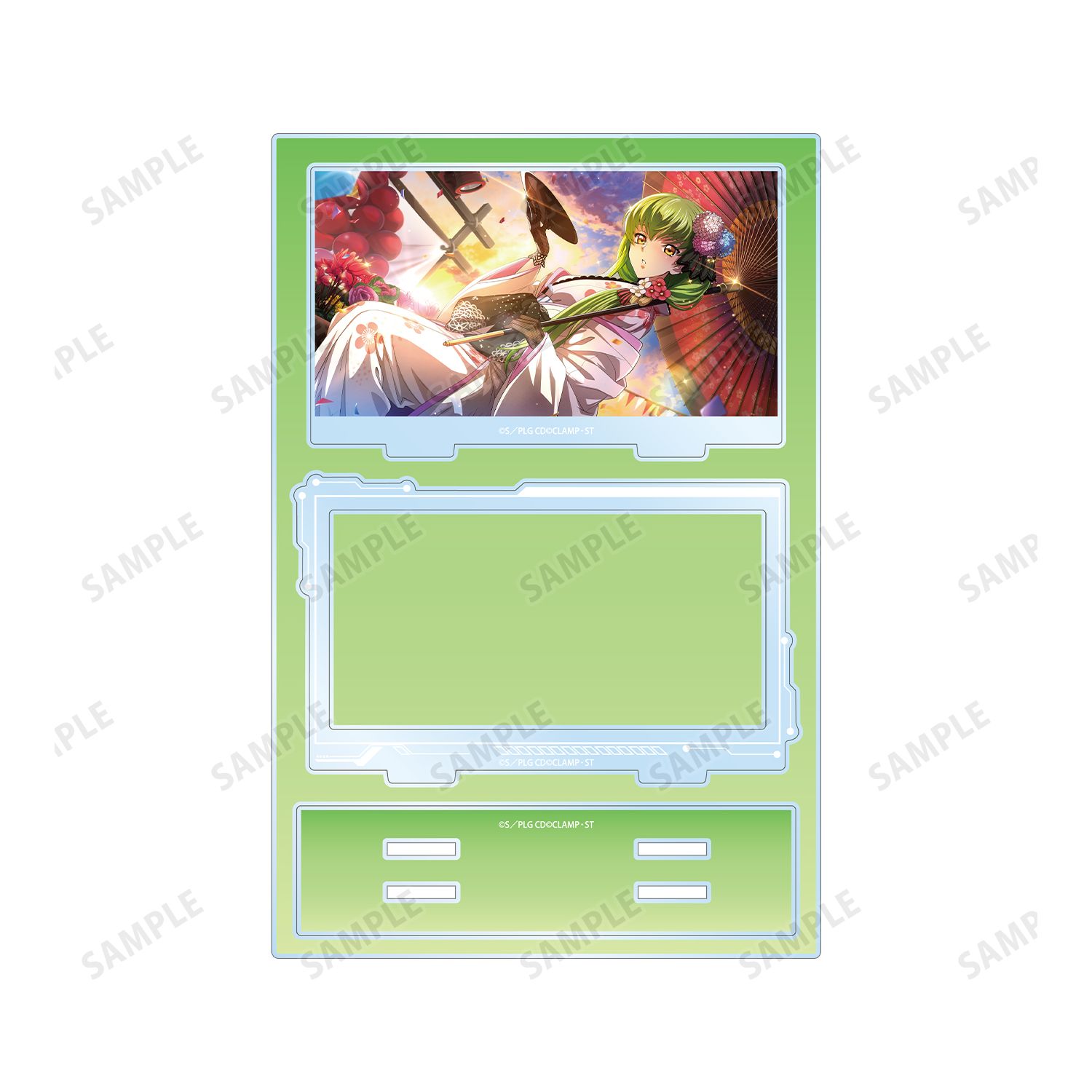 コードギアス 反逆のルルーシュ ロストストーリーズ 【新たな日に盃を】C.C. パーツ付きBIGアクリルスタンド 画像 2 | AniSmile