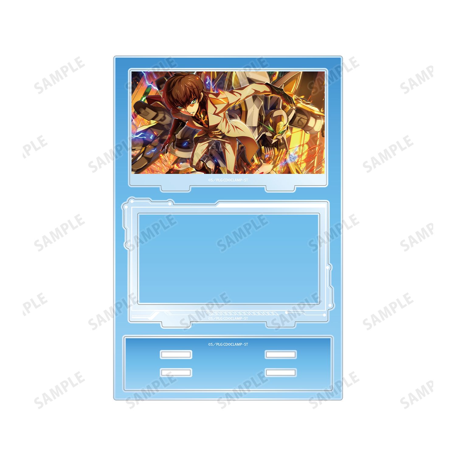 コードギアス 反逆のルルーシュ ロストストーリーズ 【帝国の白き死神】スザク パーツ付きBIGアクリルスタンド 画像 3 | AniSmile