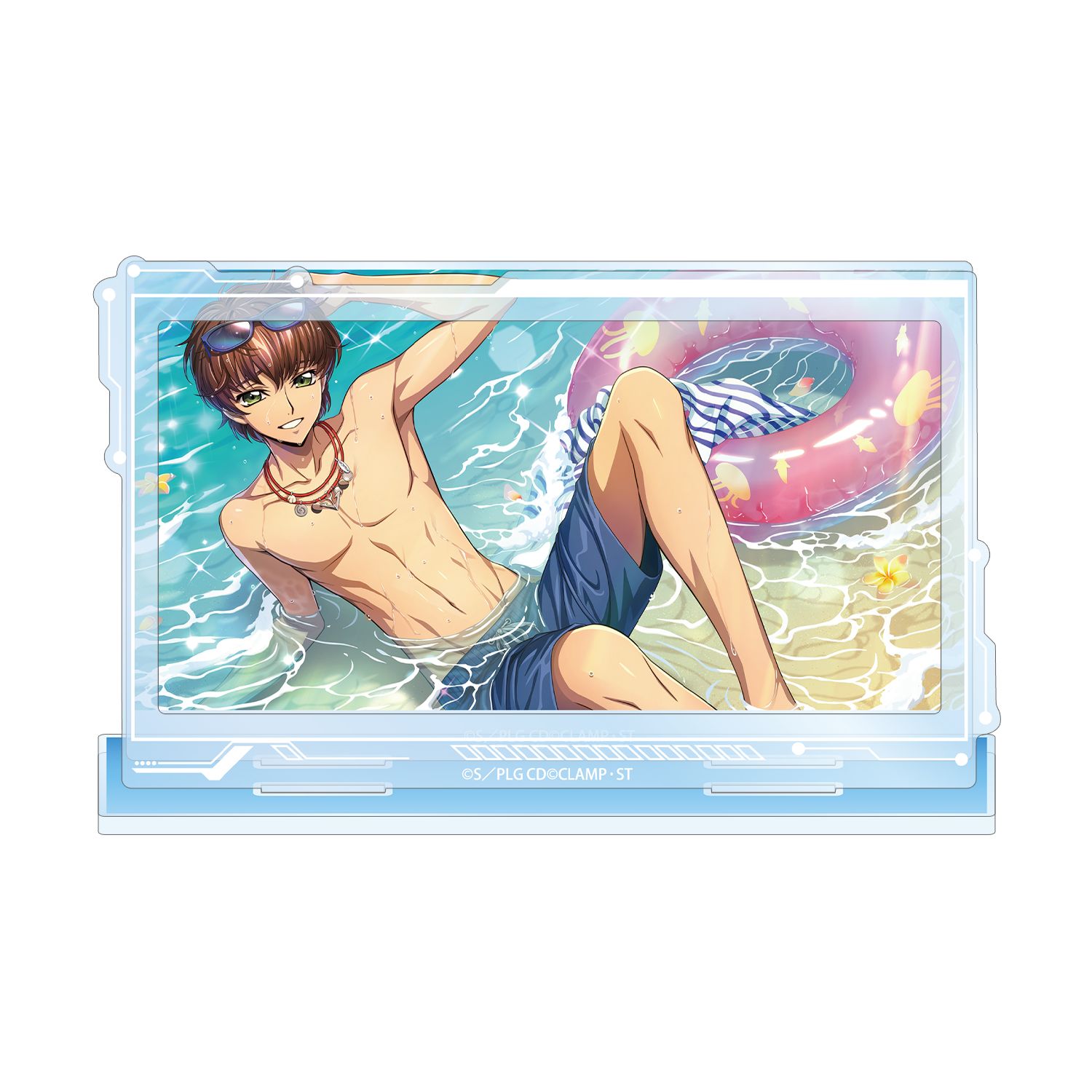 コードギアス 反逆のルルーシュ ロストストーリーズ 【夏の輝きは海に溶け】スザク パーツ付きBIGアクリルスタンド - 公式商品画像 | AniSmile