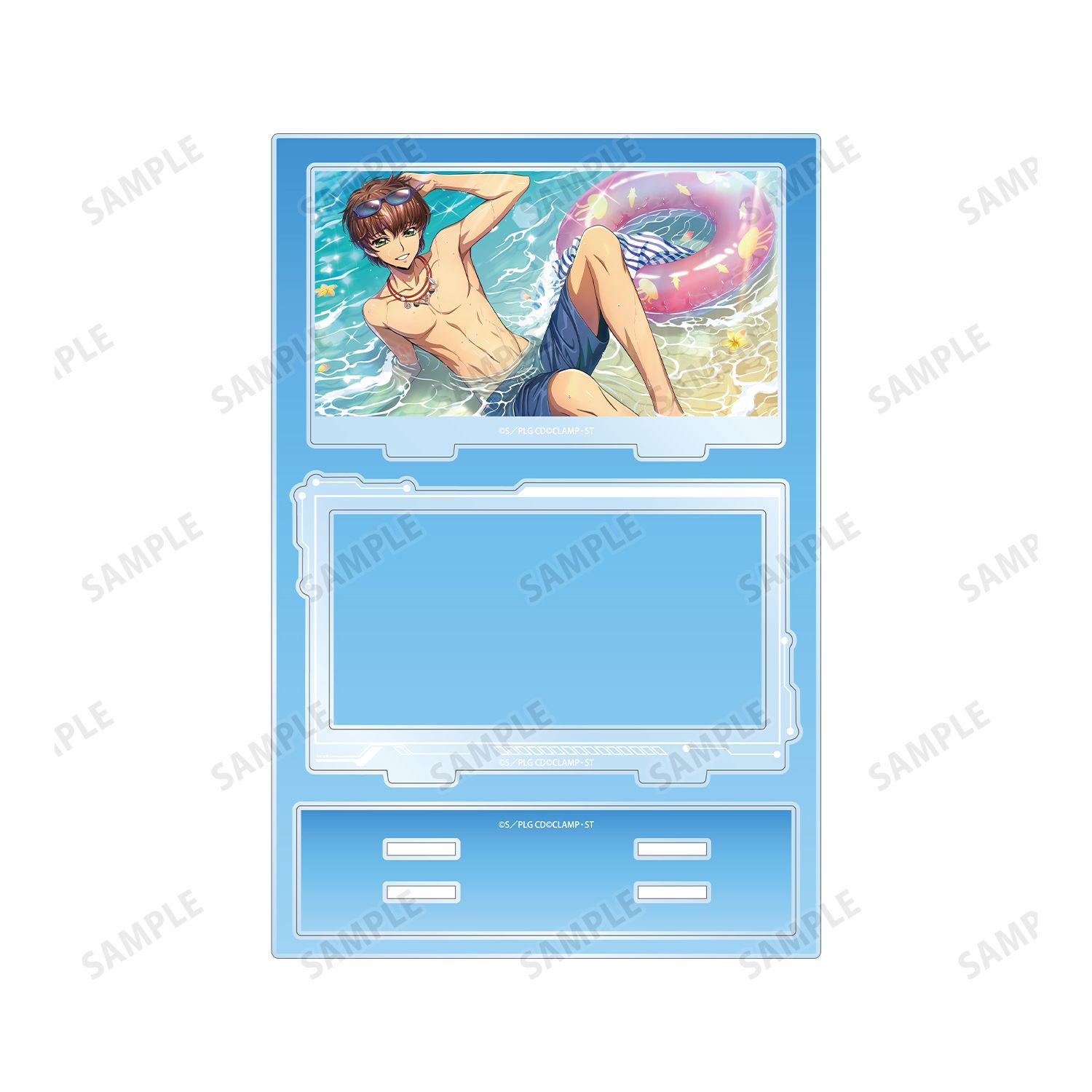 コードギアス 反逆のルルーシュ ロストストーリーズ 【夏の輝きは海に溶け】スザク パーツ付きBIGアクリルスタンド 画像 3 | AniSmile