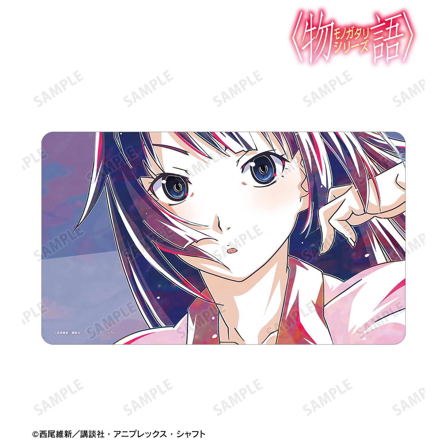 〈物語〉シリーズ 戦場ヶ原ひたぎ Ani-Art マルチデスクマット 画像 2 | AniSmile