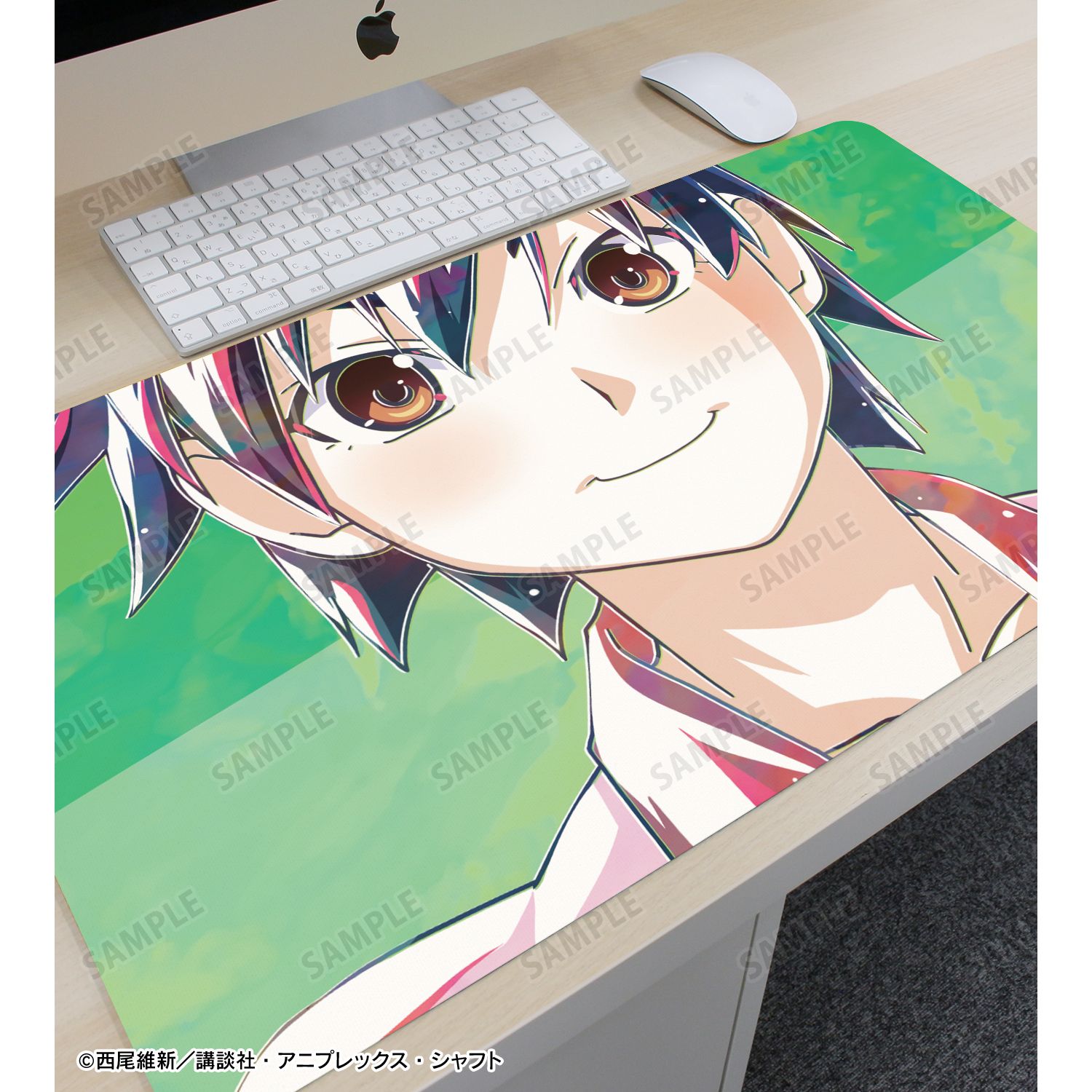 〈物語〉シリーズ 神原駿河 Ani-Art マルチデスクマット 画像 3 | AniSmile