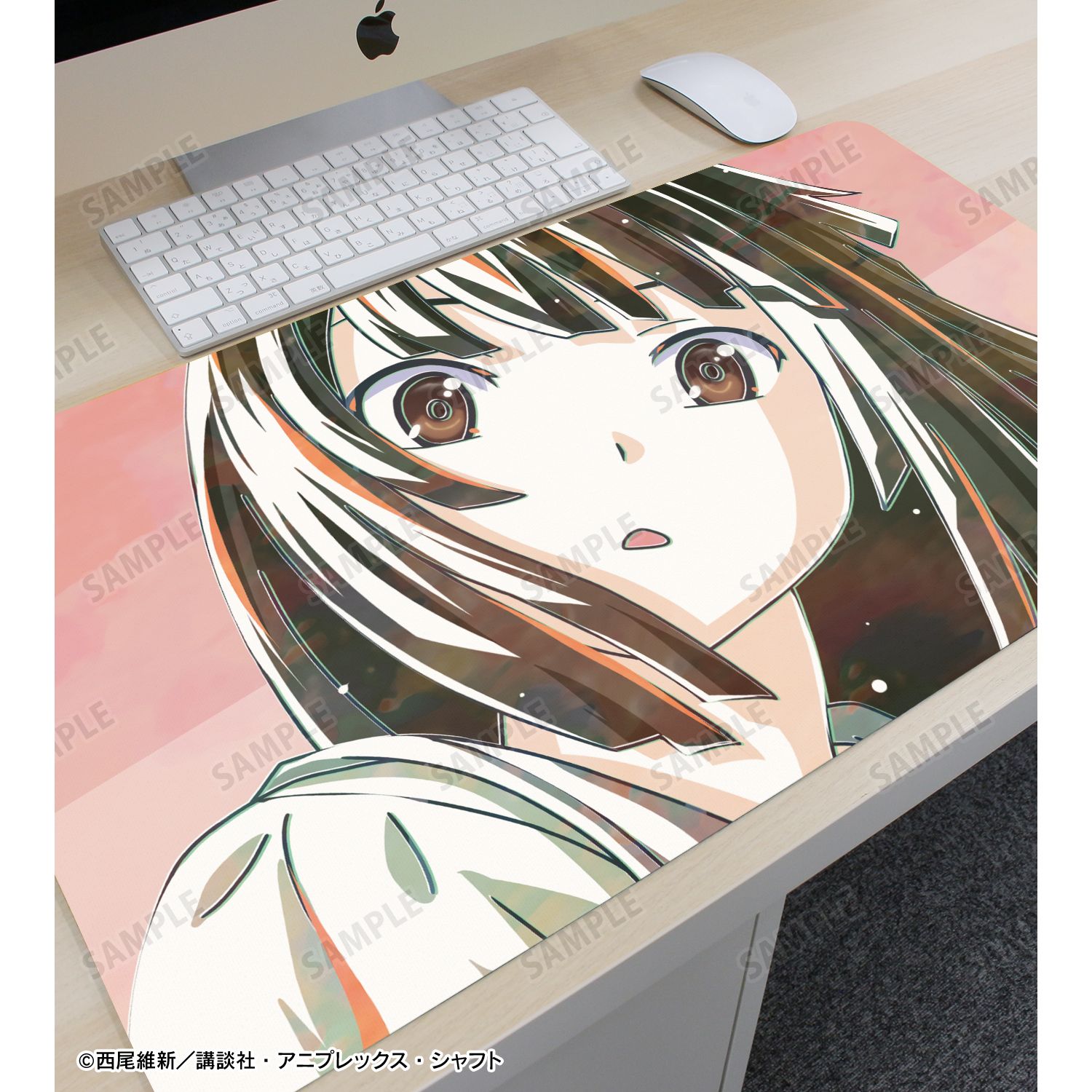 〈物語〉シリーズ 千石撫子 Ani-Art マルチデスクマット 画像 3 | AniSmile