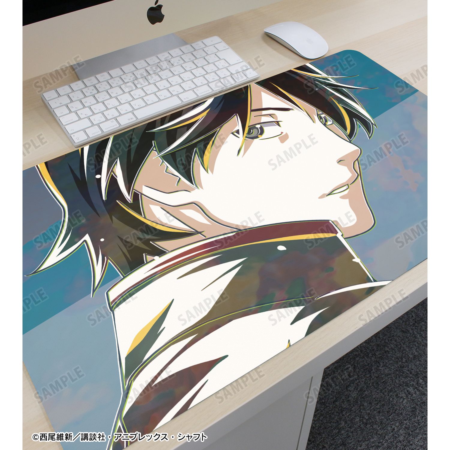 〈物語〉シリーズ 阿良々木暦 Ani-Art マルチデスクマット 画像 3 | AniSmile