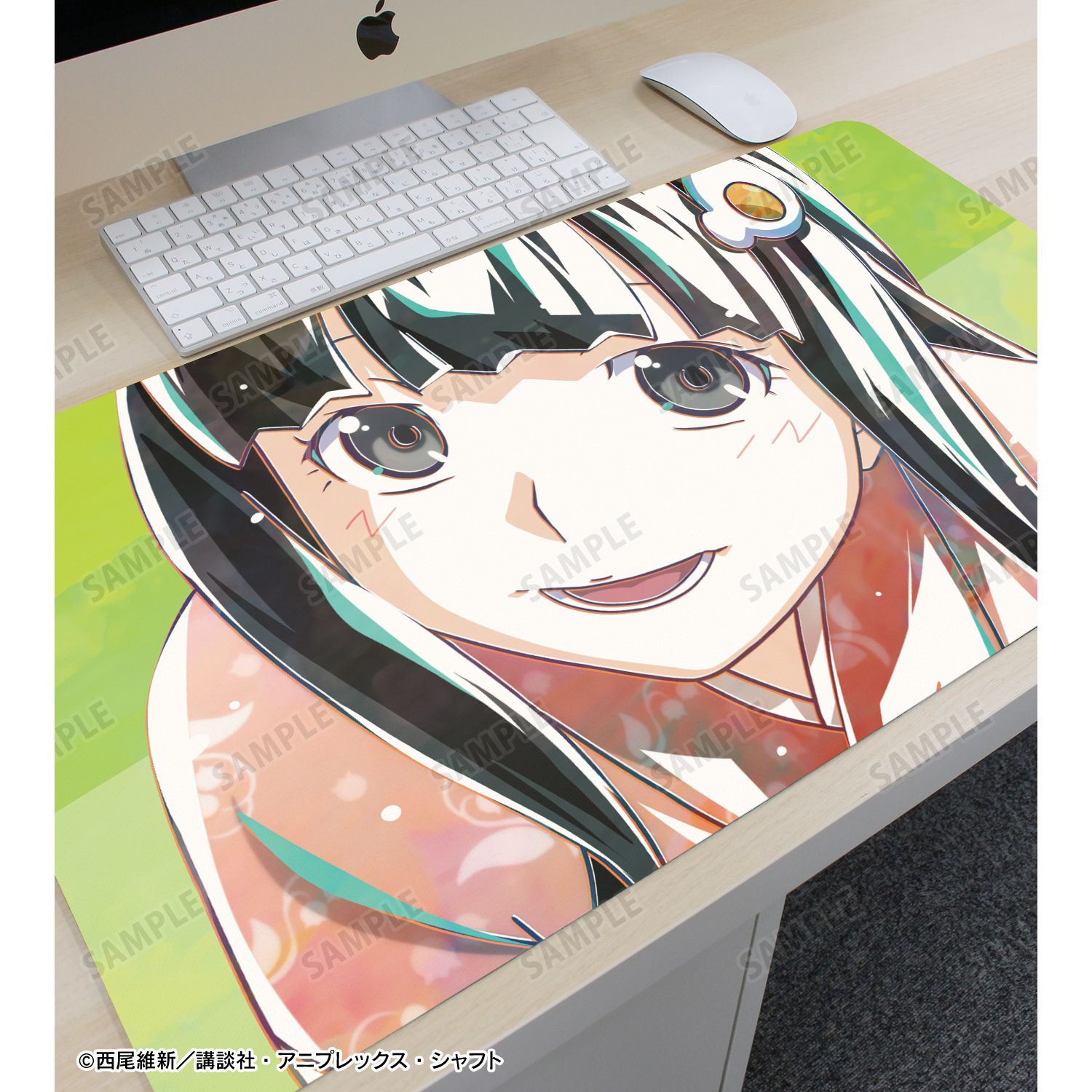 〈物語〉シリーズ 阿良々木月火 Ani-Art マルチデスクマット 画像 3 | AniSmile
