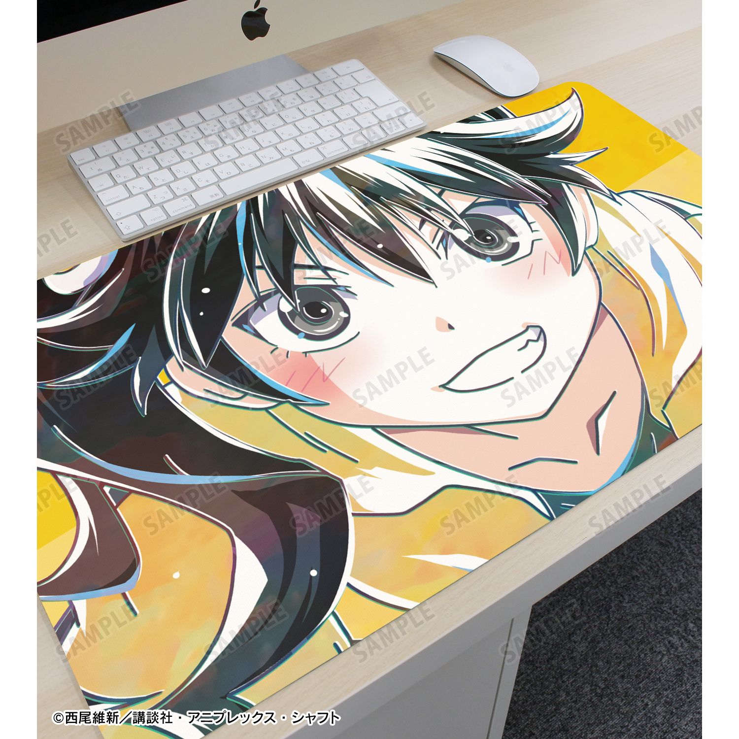 〈物語〉シリーズ 阿良々木火憐 Ani-Art マルチデスクマット 画像 3 | AniSmile