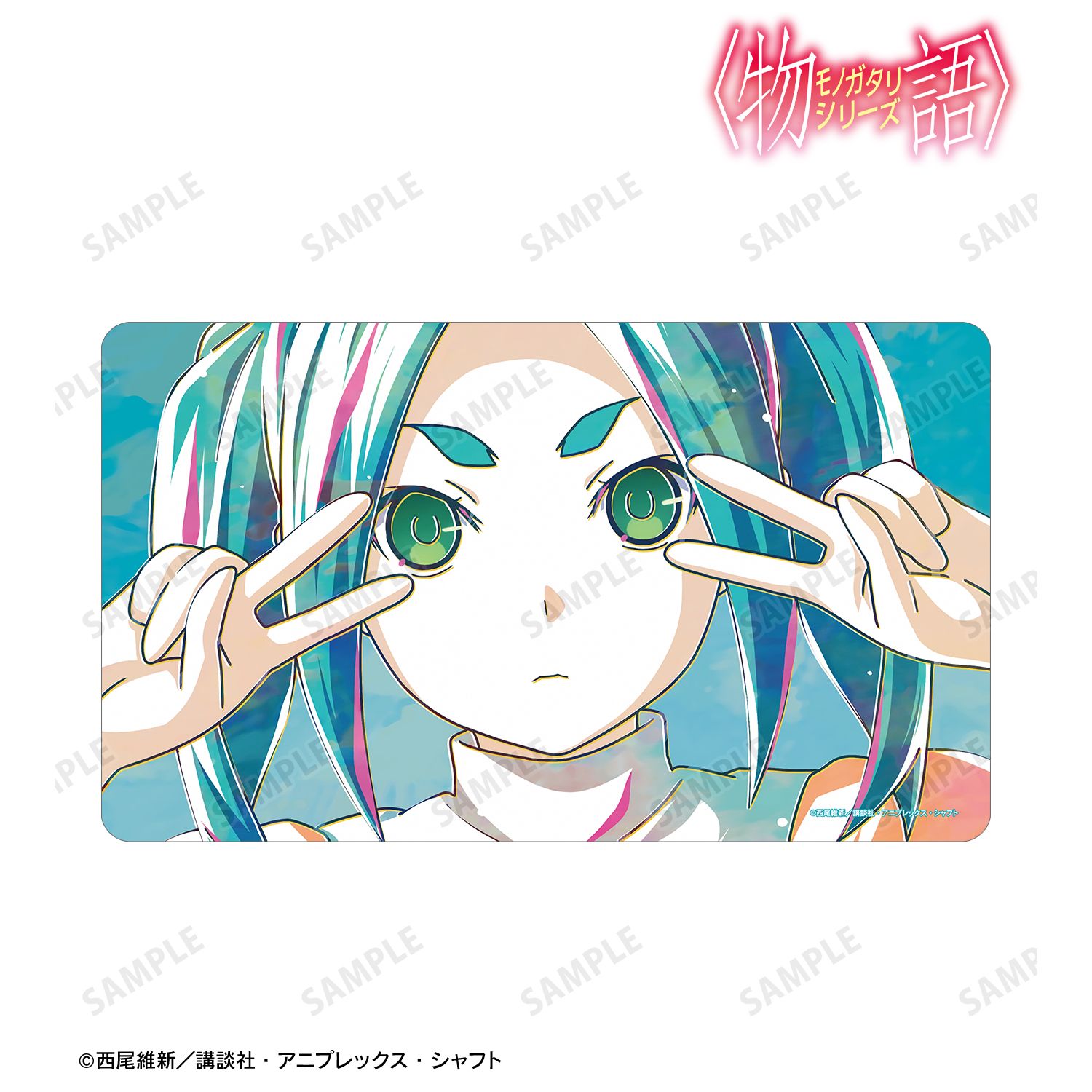 〈物語〉シリーズ 斧乃木余接 Ani-Art マルチデスクマット 画像 2 | AniSmile