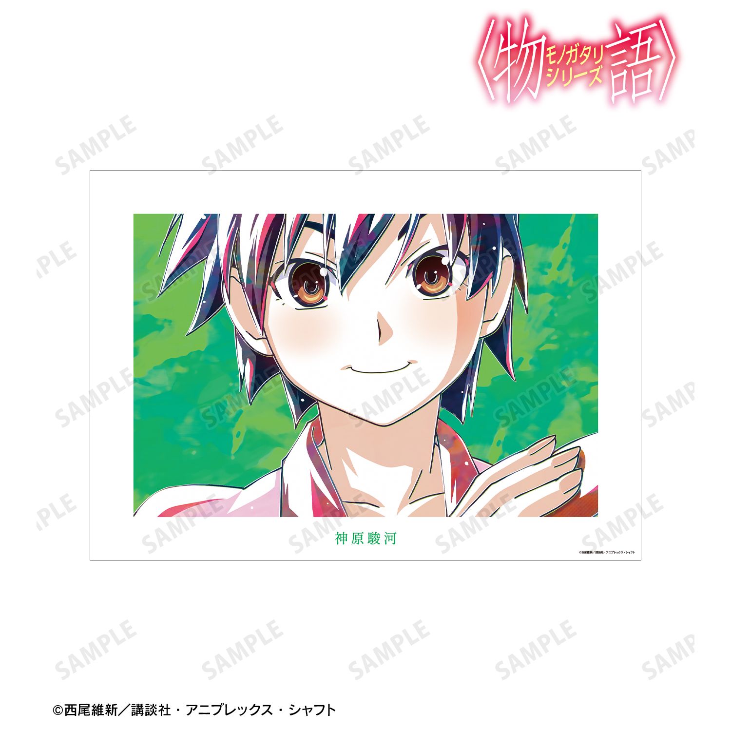 〈物語〉シリーズ 神原駿河 Ani-Art A3マット加工ポスター 画像 2 | AniSmile