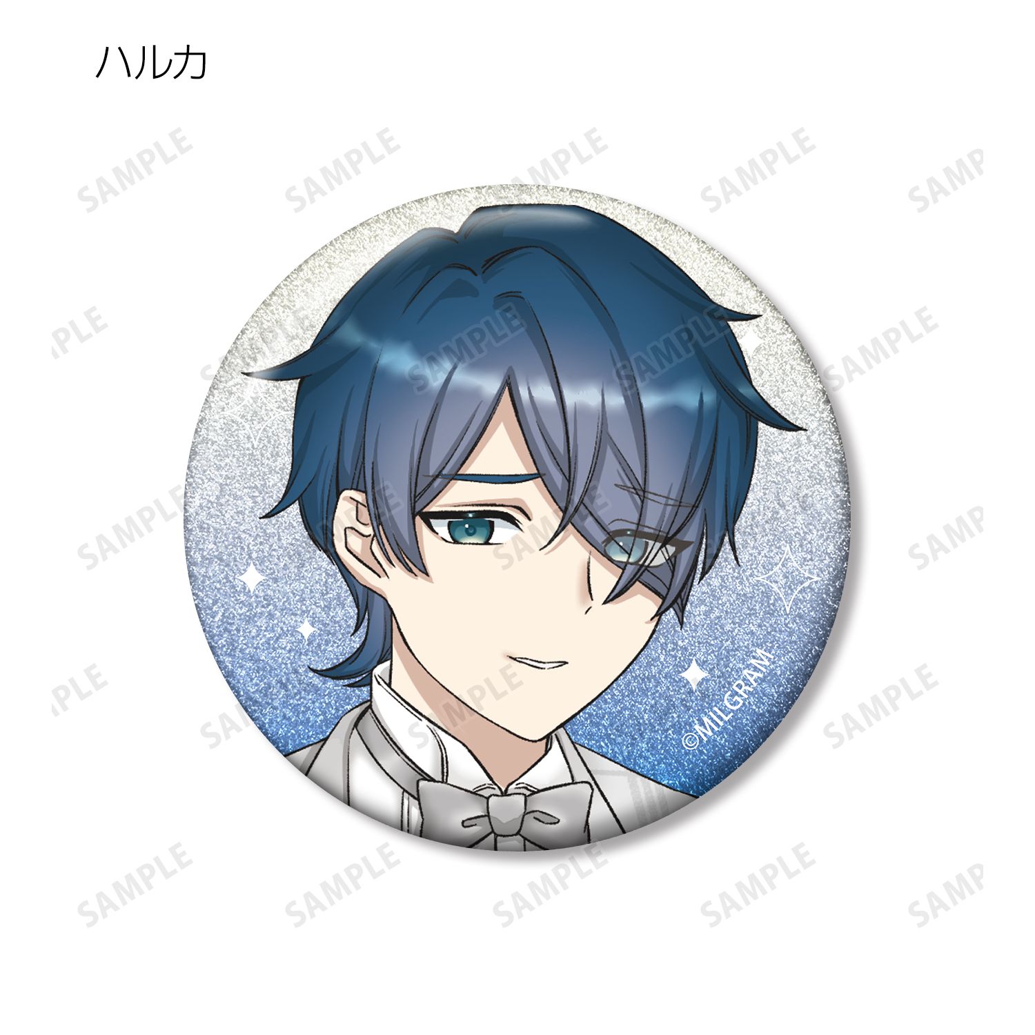 MILGRAM -ミルグラム- 描き下ろし 6th Anniversary ver. トレーディンググリッター缶バッジ(単位/単品) 画像 5 | AniSmile