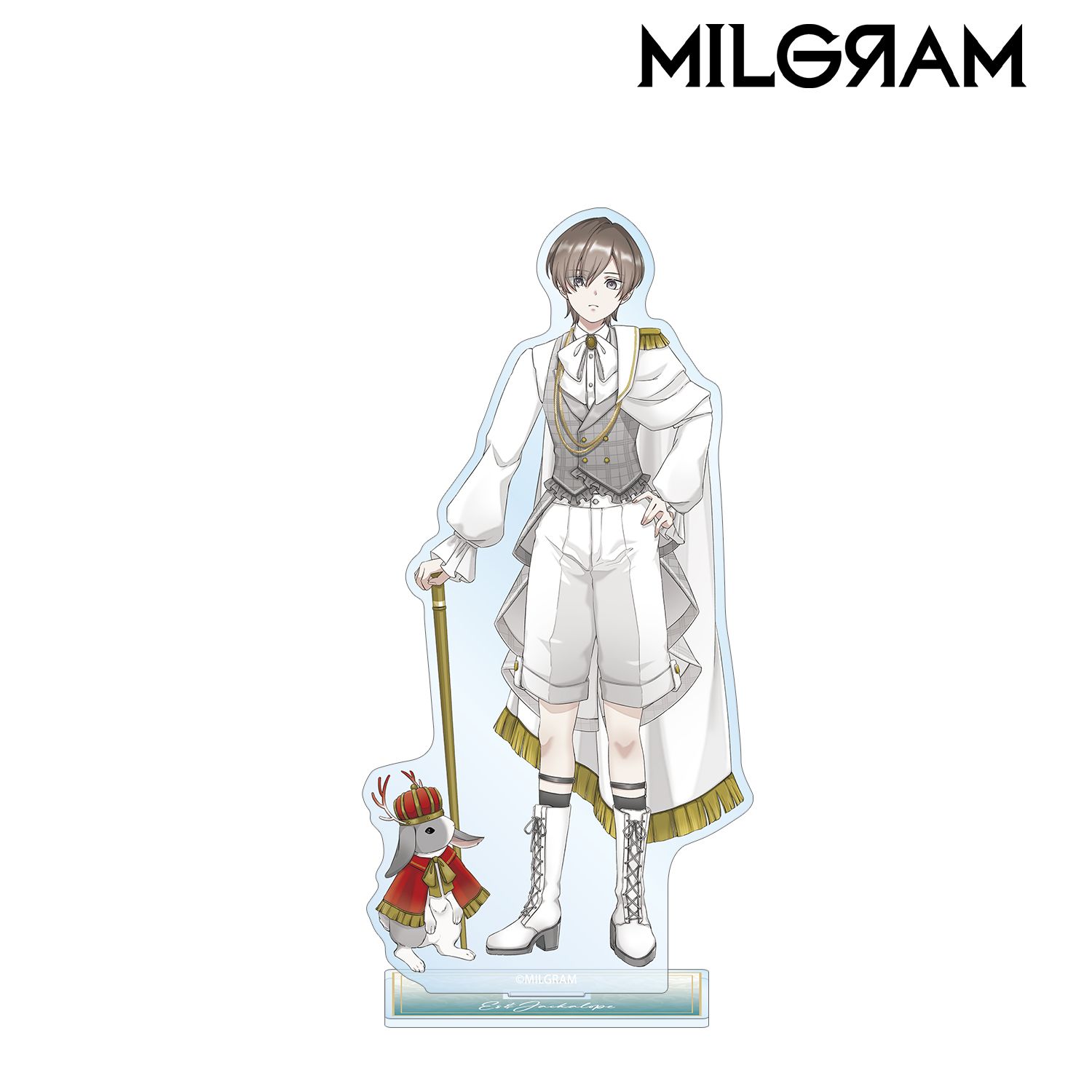 MILGRAM -ミルグラム- 描き下ろし エス&ジャッカロープ 6th Anniversary ver. BIGアクリルスタンド 画像 2 | AniSmile