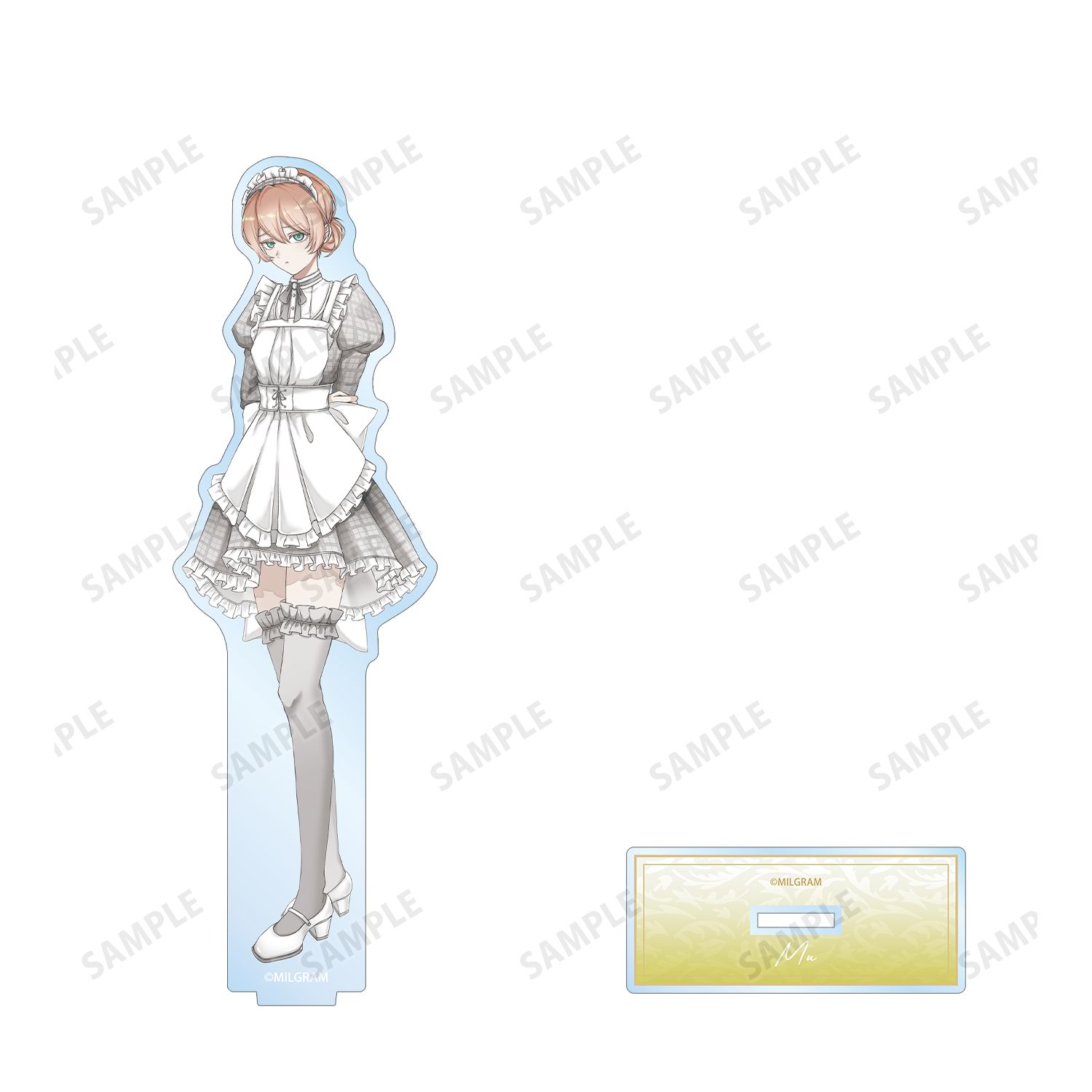 MILGRAM -ミルグラム- 描き下ろし ムウ 6th Anniversary ver. BIGアクリルスタンド 画像 3 | AniSmile