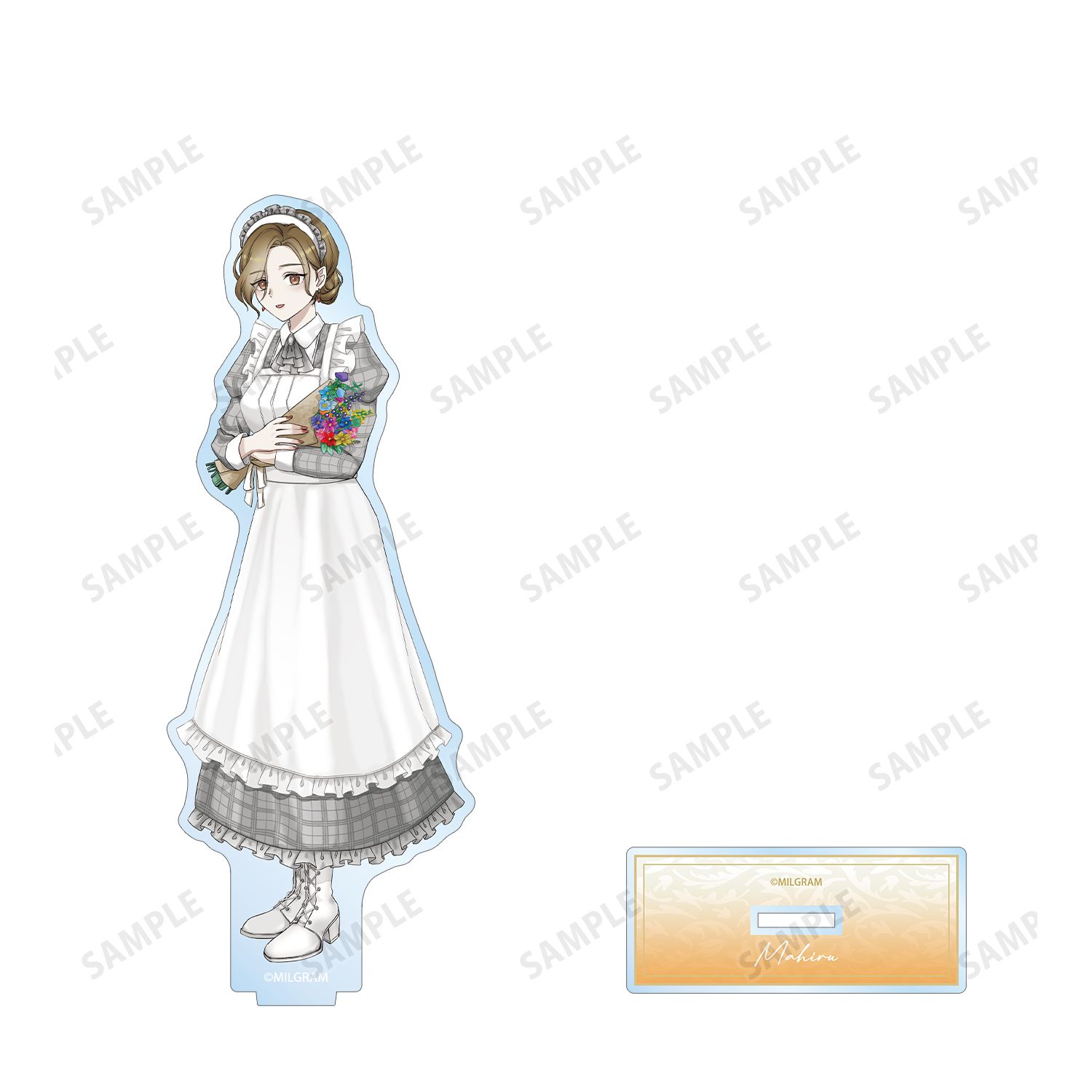 MILGRAM -ミルグラム- 描き下ろし マヒル 6th Anniversary ver. BIGアクリルスタンド 画像 3 | AniSmile