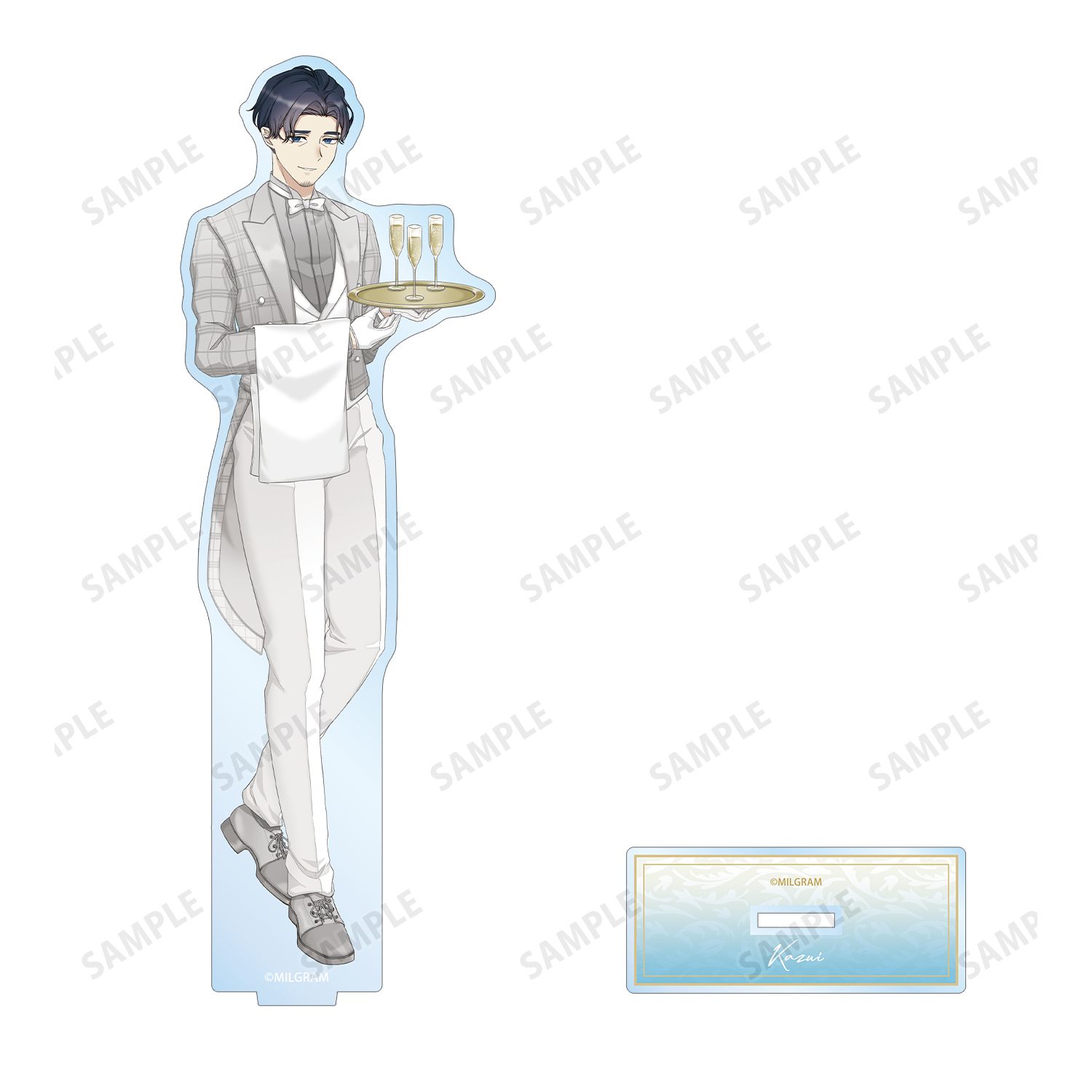 MILGRAM -ミルグラム- 描き下ろし カズイ 6th Anniversary ver. BIGアクリルスタンド 画像 3 | AniSmile