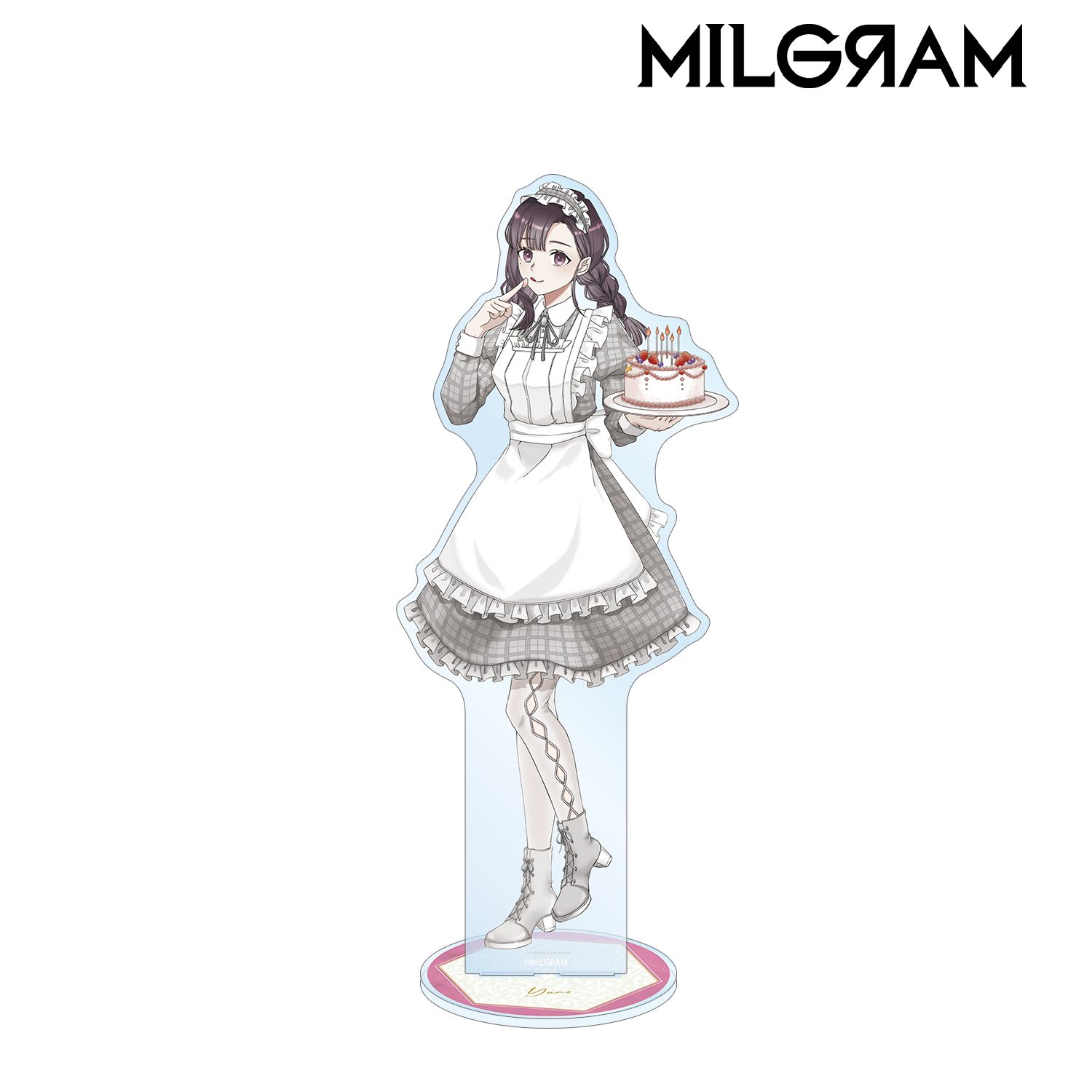 MILGRAM -ミルグラム- 描き下ろし ユノ 6th Anniversary ver. 特大アクリルスタンド 画像 2 | AniSmile