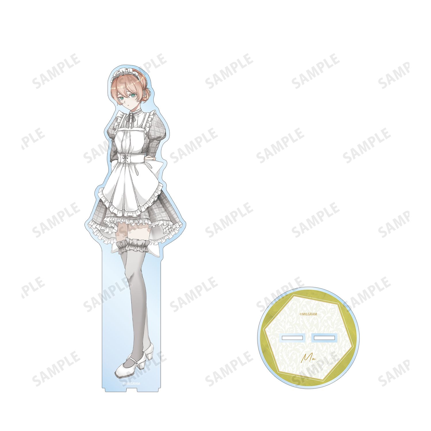 MILGRAM -ミルグラム- 描き下ろし ムウ 6th Anniversary ver. 特大アクリルスタンド 画像 3 | AniSmile