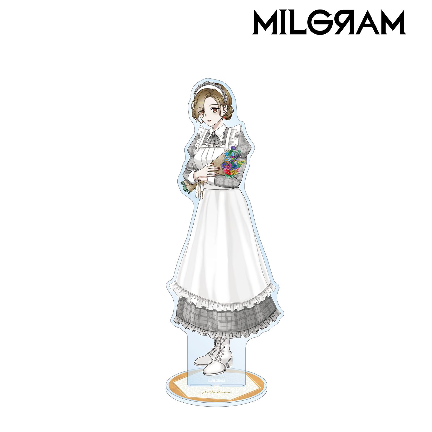 MILGRAM -ミルグラム- 描き下ろし マヒル 6th Anniversary ver. 特大アクリルスタンド 画像 2 | AniSmile