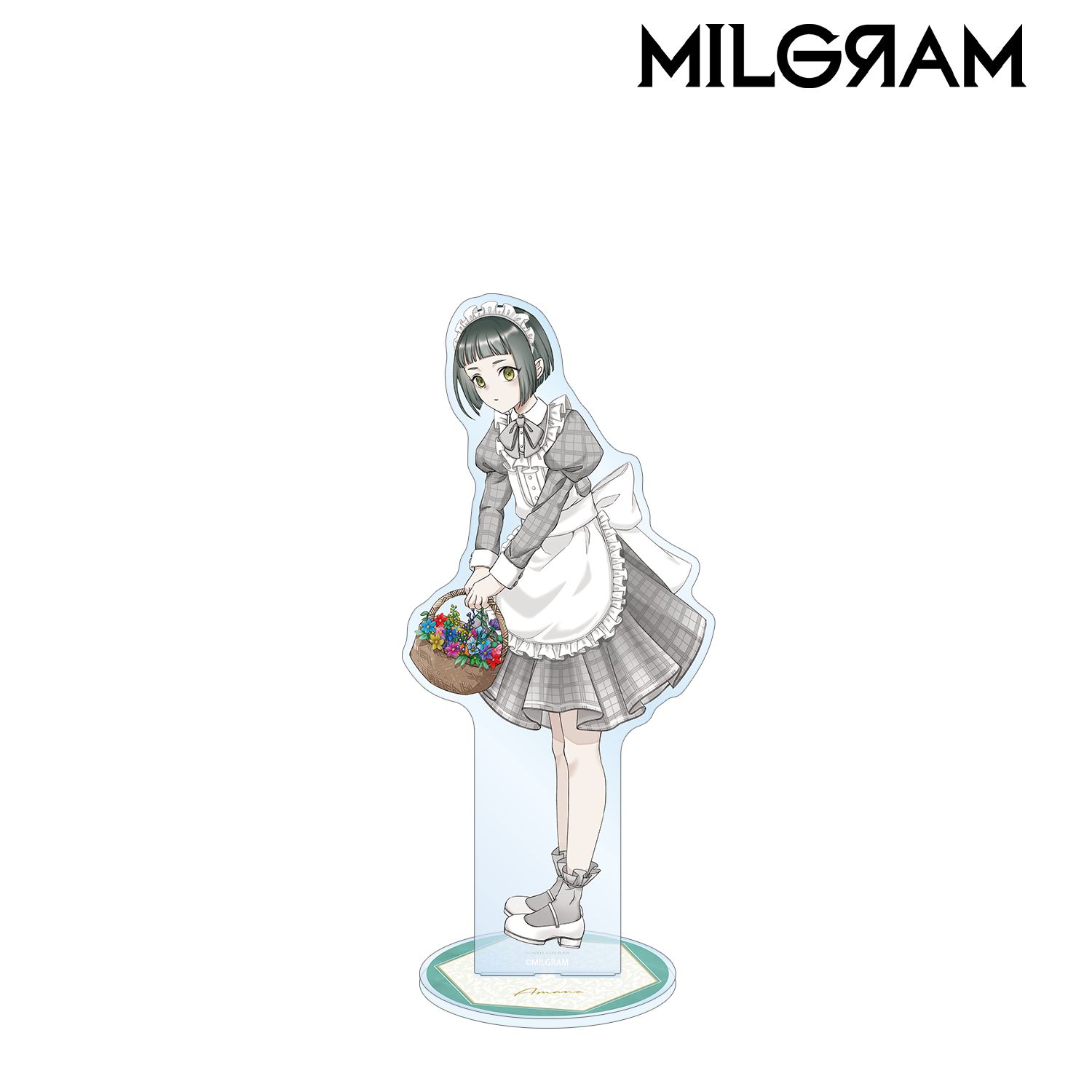 MILGRAM -ミルグラム- 描き下ろし アマネ 6th Anniversary ver. 特大アクリルスタンド 画像 2 | AniSmile