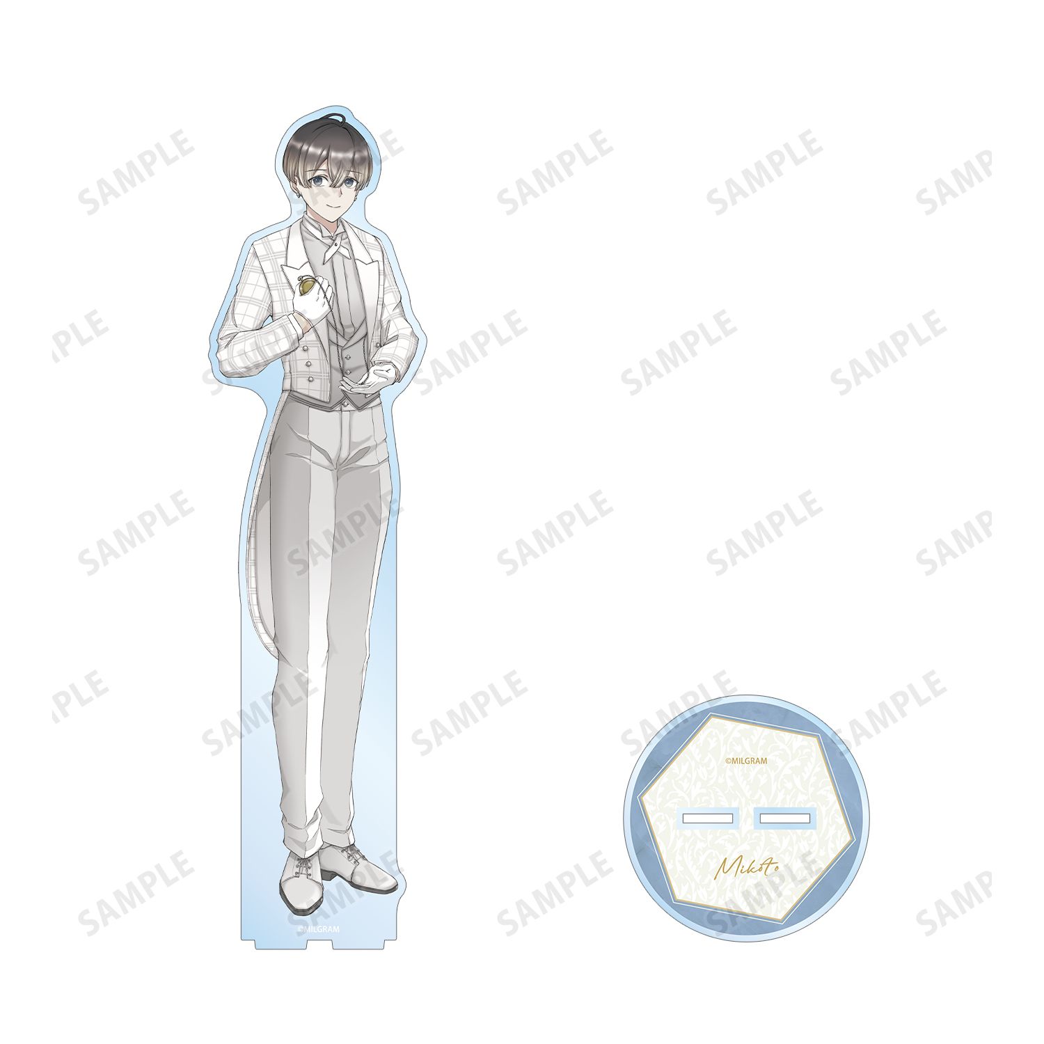 MILGRAM -ミルグラム- 描き下ろし ミコト 6th Anniversary ver. 特大アクリルスタンド 画像 3 | AniSmile