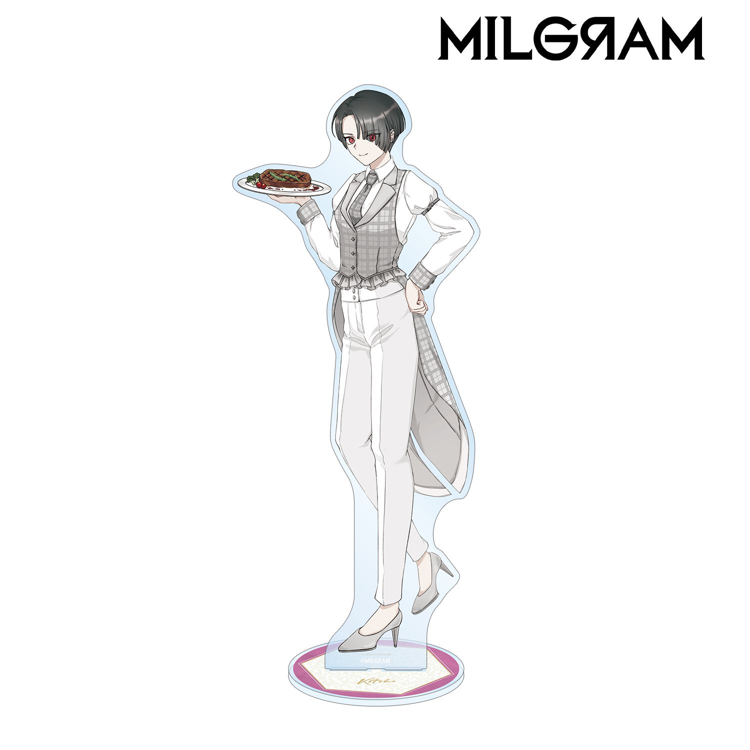 MILGRAM -ミルグラム- 描き下ろし コトコ 6th Anniversary ver. 特大アクリルスタンド 画像 2 | AniSmile