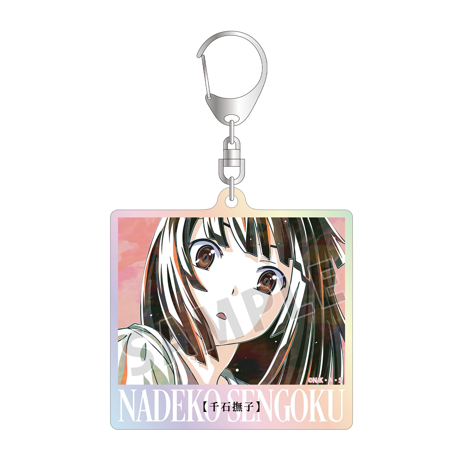 〈物語〉シリーズ 千石撫子 Ani-Art オーロラアクリルキーホルダー - 公式商品画像 | AniSmile