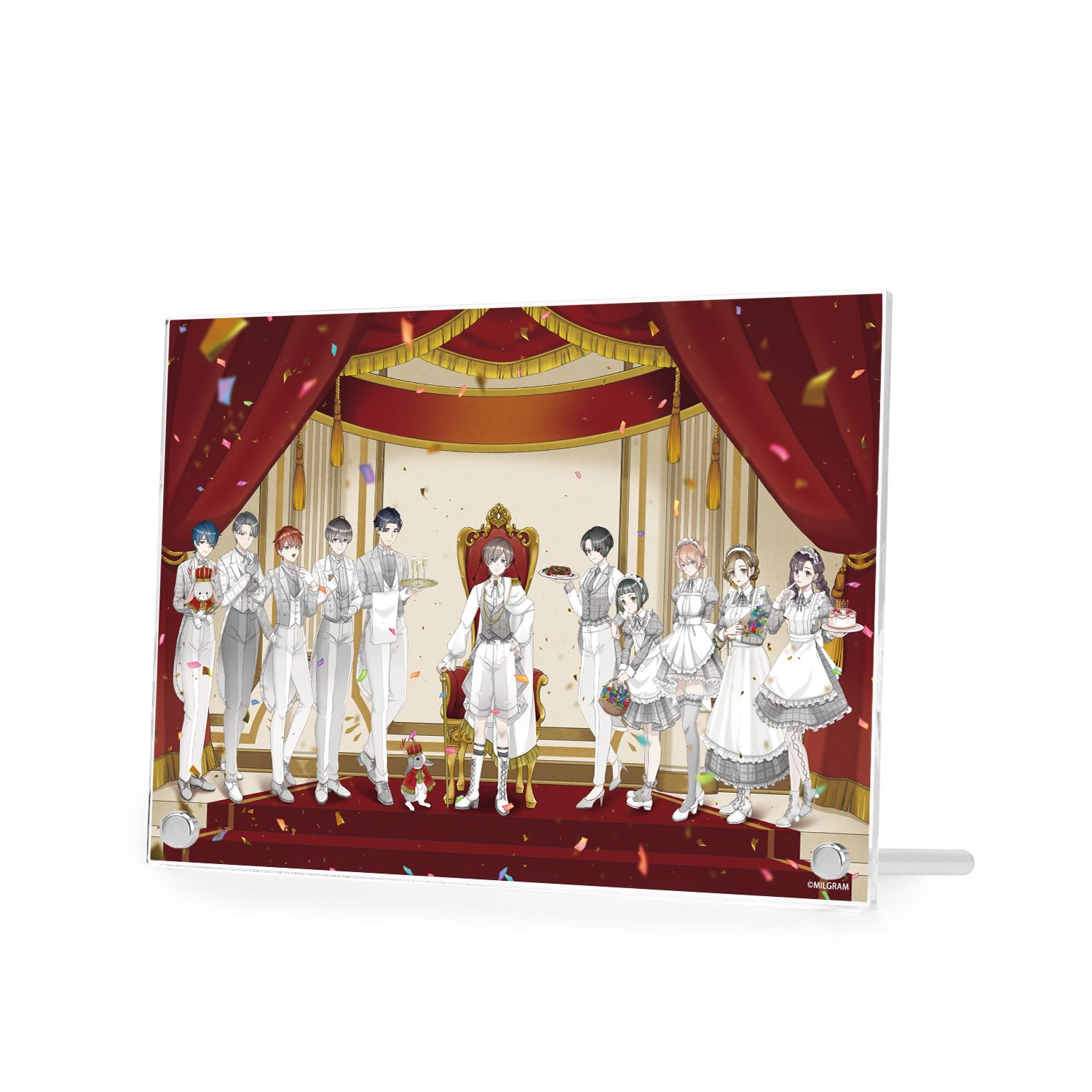 MILGRAM -ミルグラム- 描き下ろし 6th Anniversary ver. A5アクリルパネル 画像 4 | AniSmile