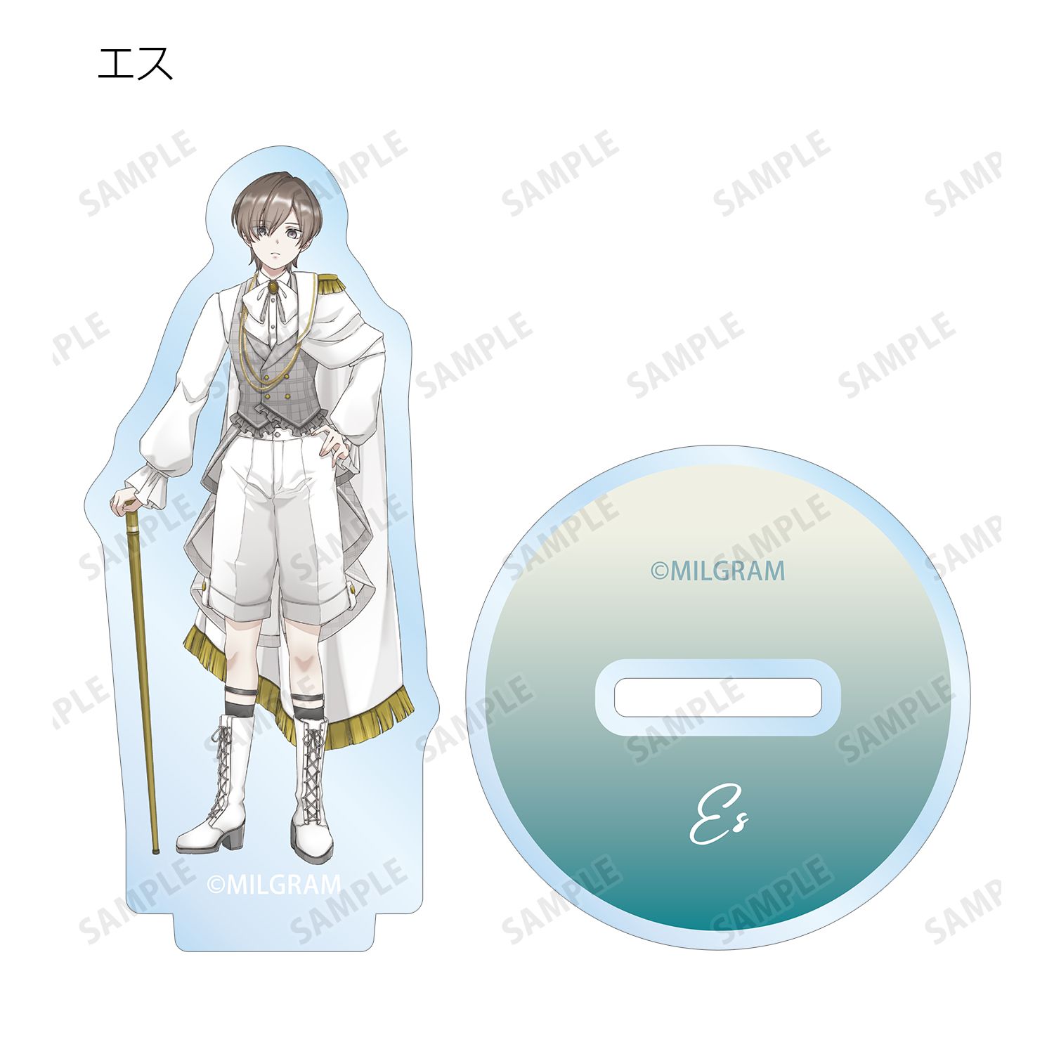MILGRAM -ミルグラム- 描き下ろし 6th Anniversary ver. トレーディングアクリルスタンド(単位/単品) 画像 3 | AniSmile