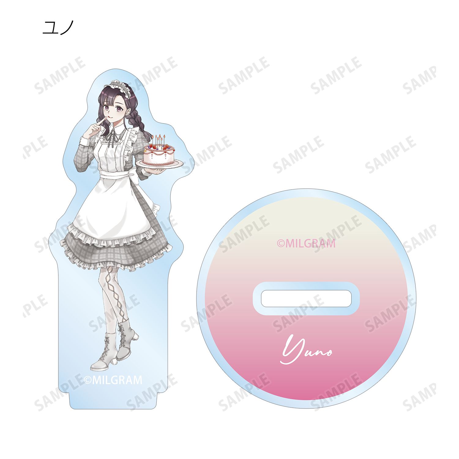 MILGRAM -ミルグラム- 描き下ろし 6th Anniversary ver. トレーディングアクリルスタンド(単位/単品) 画像 6 | AniSmile