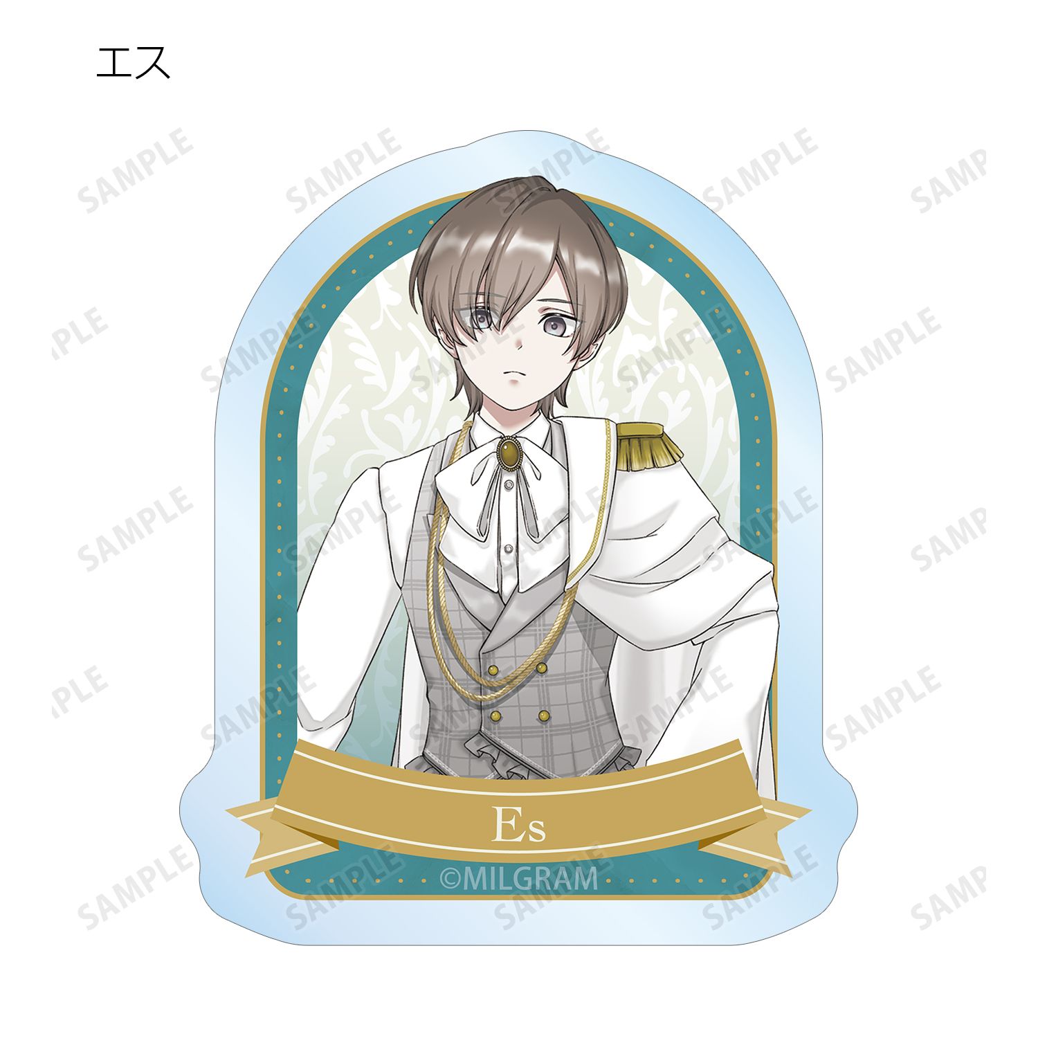 MILGRAM -ミルグラム- 描き下ろし 6th Anniversary ver. トレーディングクリアダイカットステッカー(単位/単品) 画像 3 | AniSmile