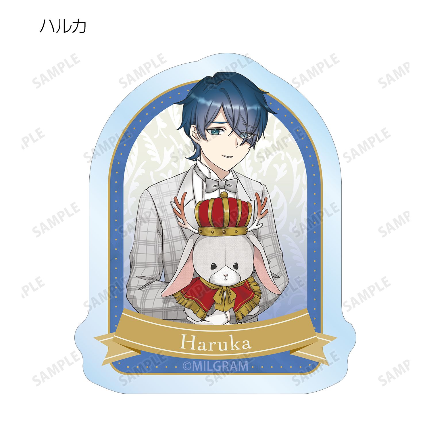 MILGRAM -ミルグラム- 描き下ろし 6th Anniversary ver. トレーディングクリアダイカットステッカー(単位/単品) 画像 5 | AniSmile