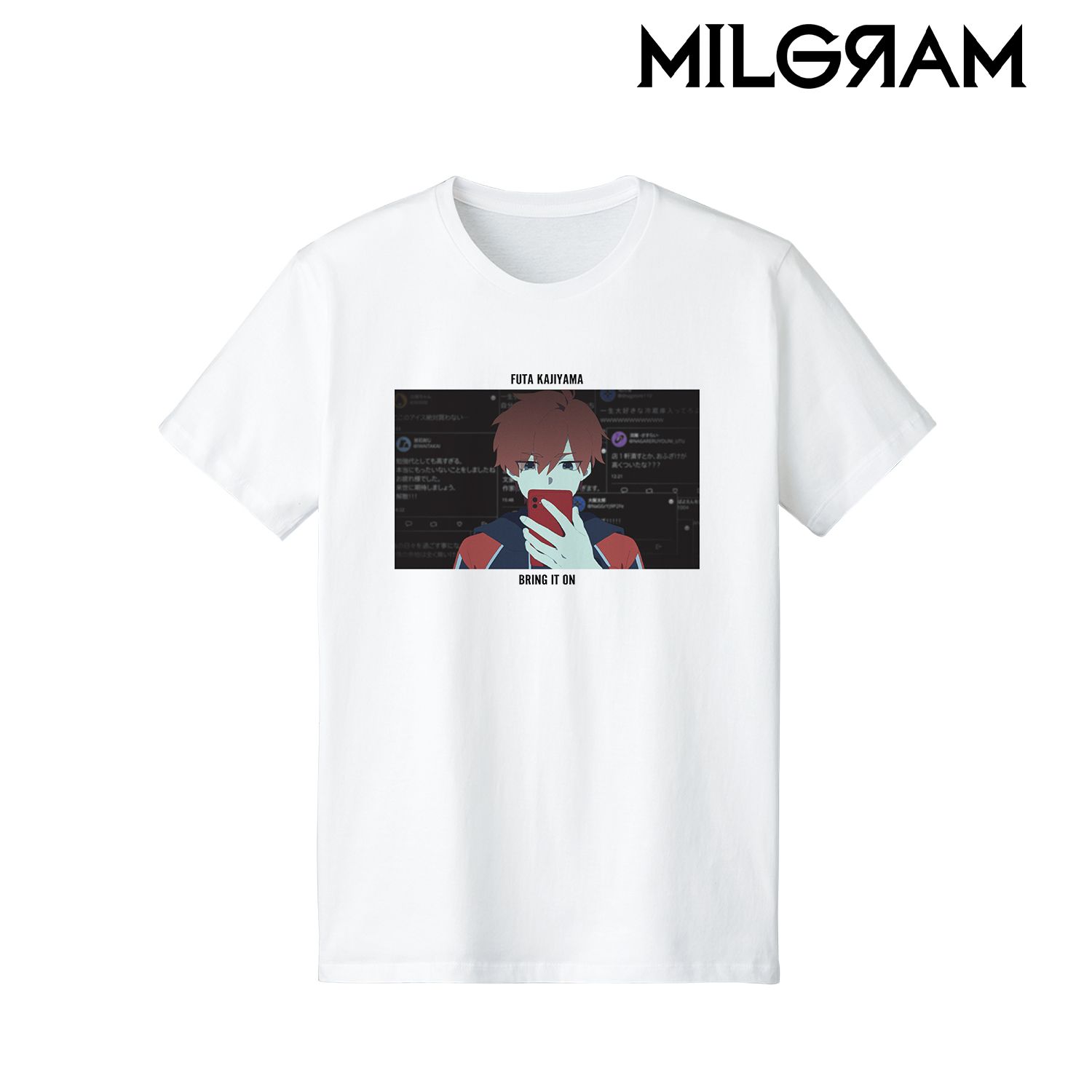 MILGRAM -ミルグラム- MV Tシャツ フータ 『事変上等』レディース(サイズ/XL) 画像 2 | AniSmile