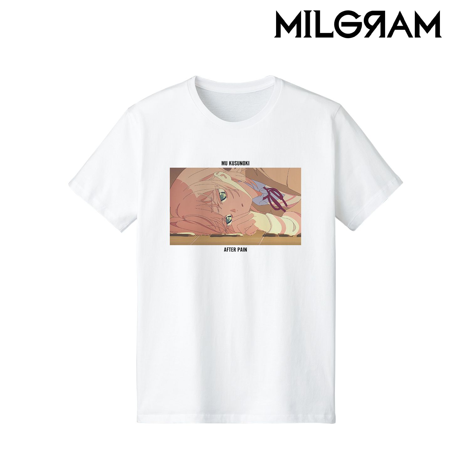 MILGRAM -ミルグラム- MV Tシャツ ムウ 『アフターペイン』メンズ(サイズ/XXXL) 画像 2 | AniSmile