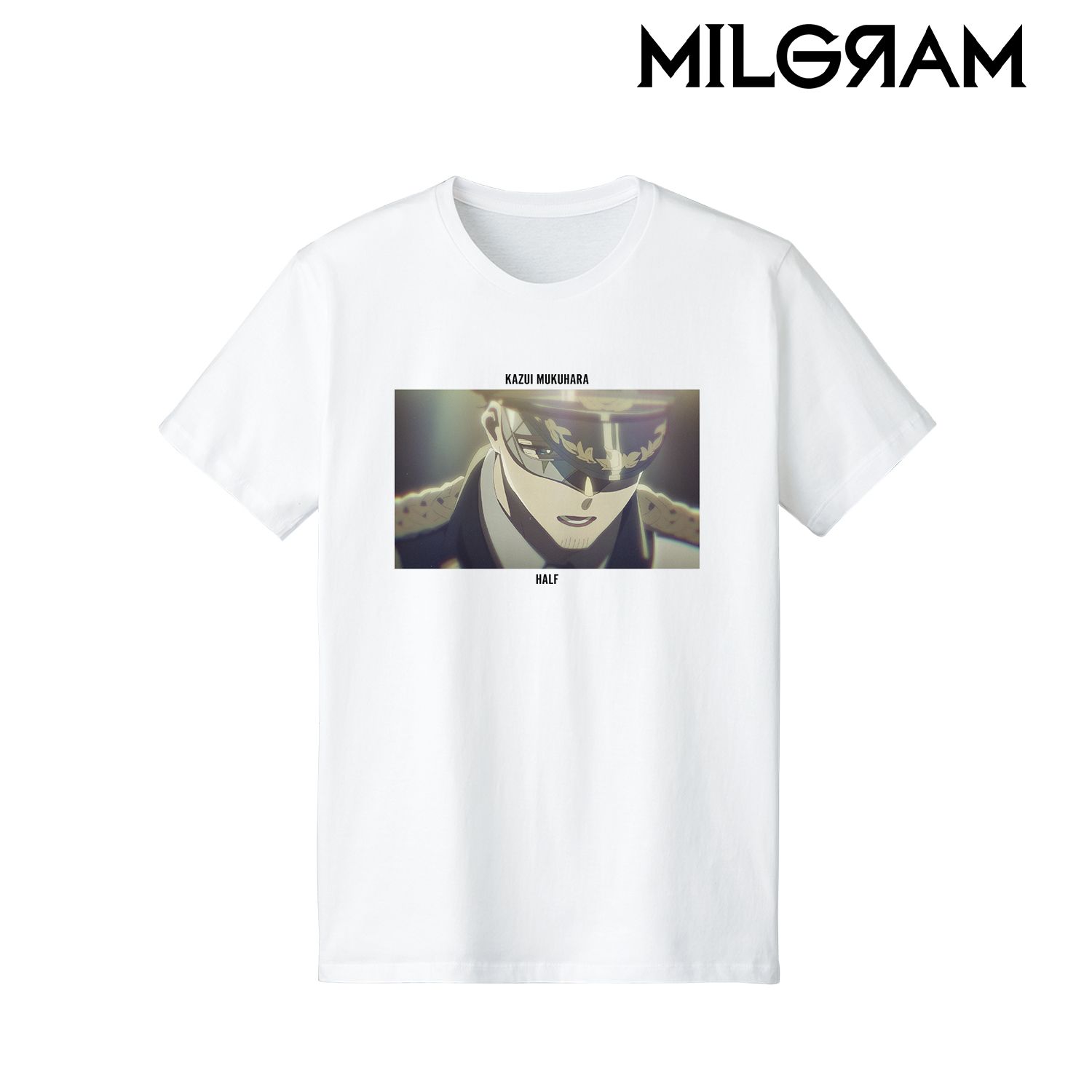 MILGRAM -ミルグラム- MV Tシャツ カズイ 『half』レディース(サイズ/L) - 公式商品画像 | AniSmile