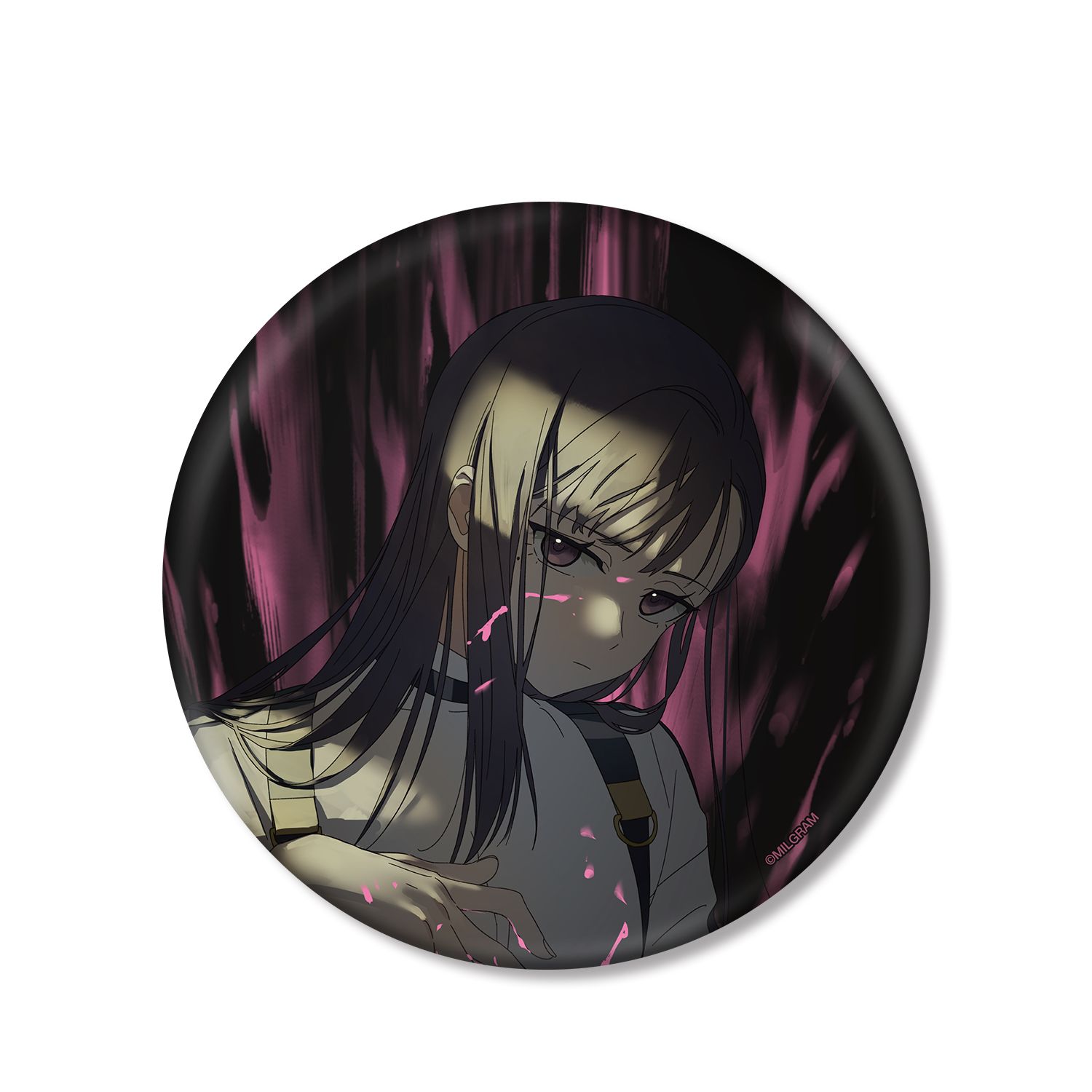 MILGRAM -ミルグラム- 描き下ろしイラスト ユノ 2nd Anniversary ver. BIG缶バッジ - 公式商品画像 | AniSmile