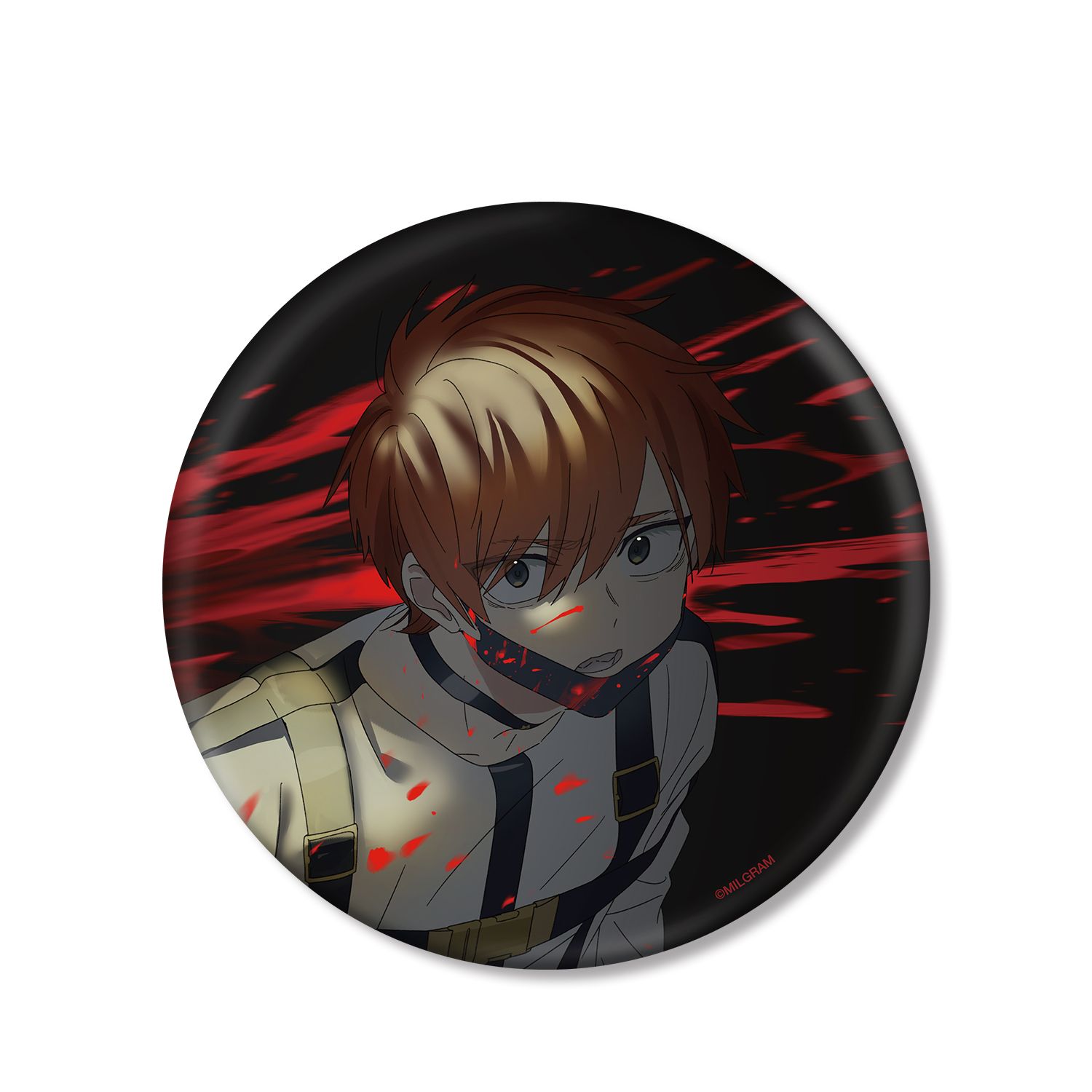 MILGRAM -ミルグラム- 描き下ろしイラスト フータ 2nd Anniversary ver. BIG缶バッジ - 公式商品画像 | AniSmile