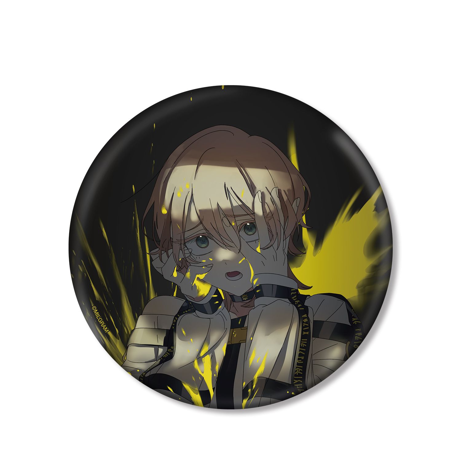 MILGRAM -ミルグラム- 描き下ろしイラスト ムウ 2nd Anniversary ver. BIG缶バッジ - 公式商品画像 | AniSmile
