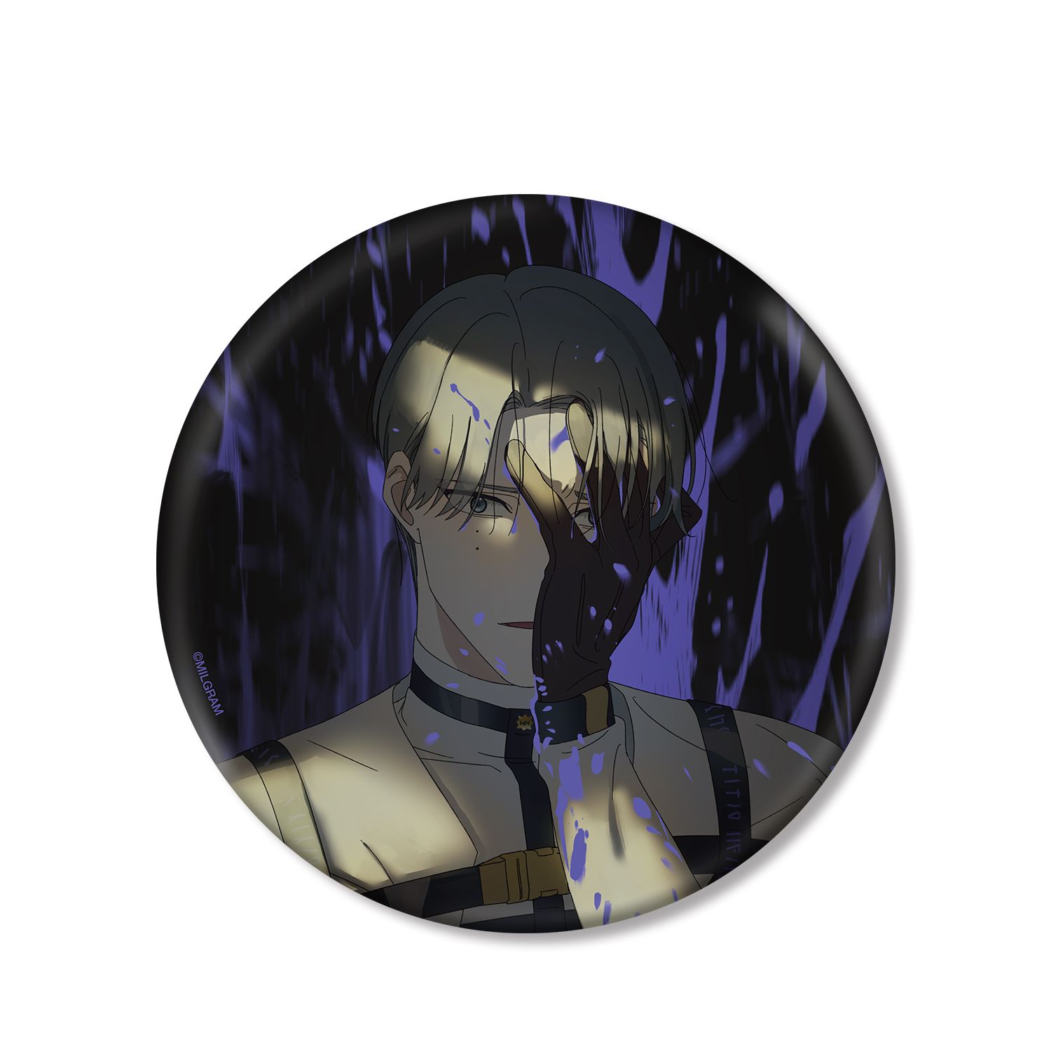 MILGRAM -ミルグラム- 描き下ろしイラスト シドウ 2nd Anniversary ver. BIG缶バッジ - 公式商品画像 | AniSmile