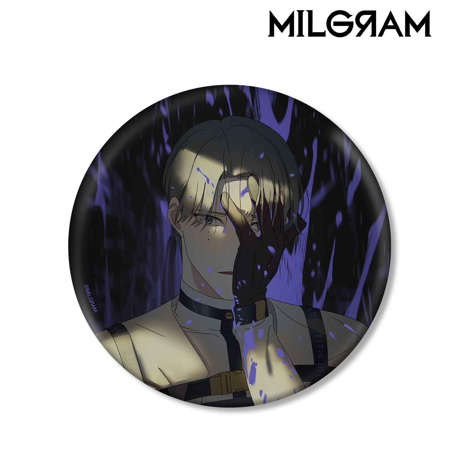 MILGRAM -ミルグラム- 描き下ろしイラスト シドウ 2nd Anniversary ver. BIG缶バッジ 画像 2 | AniSmile
