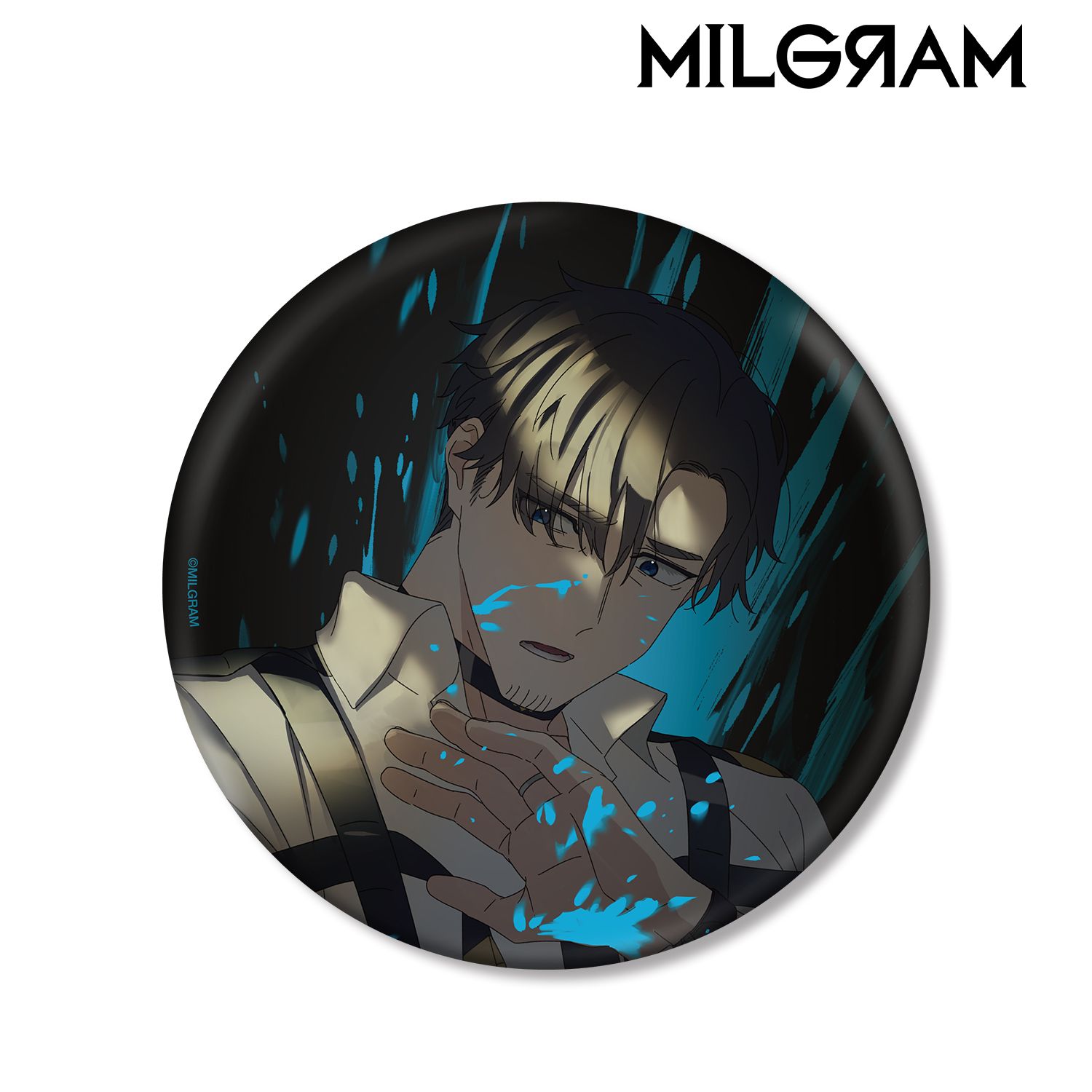 MILGRAM -ミルグラム- 描き下ろしイラスト カズイ 2nd Anniversary ver. BIG缶バッジ 画像 2 | AniSmile