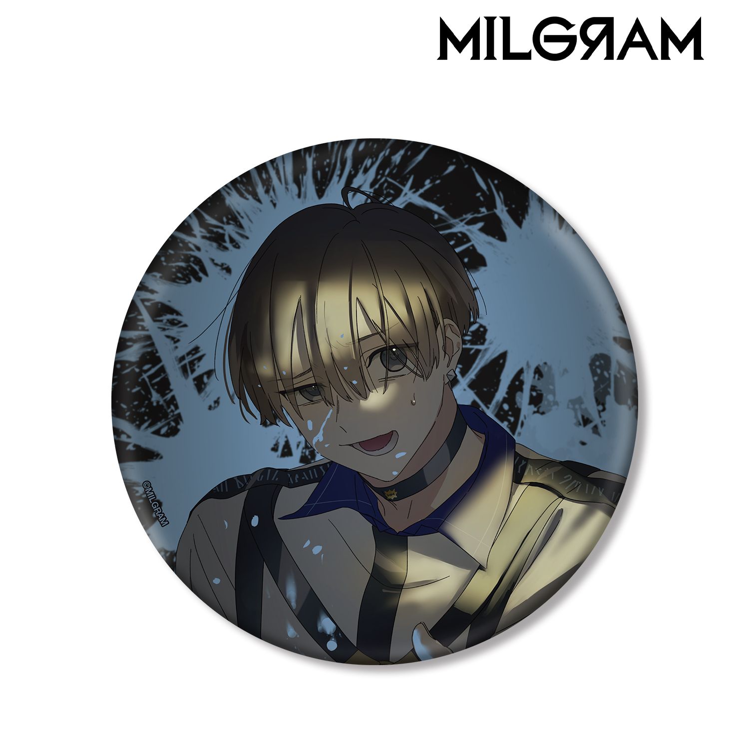 MILGRAM -ミルグラム- 描き下ろしイラスト ミコト 2nd Anniversary ver. BIG缶バッジ 画像 2 | AniSmile
