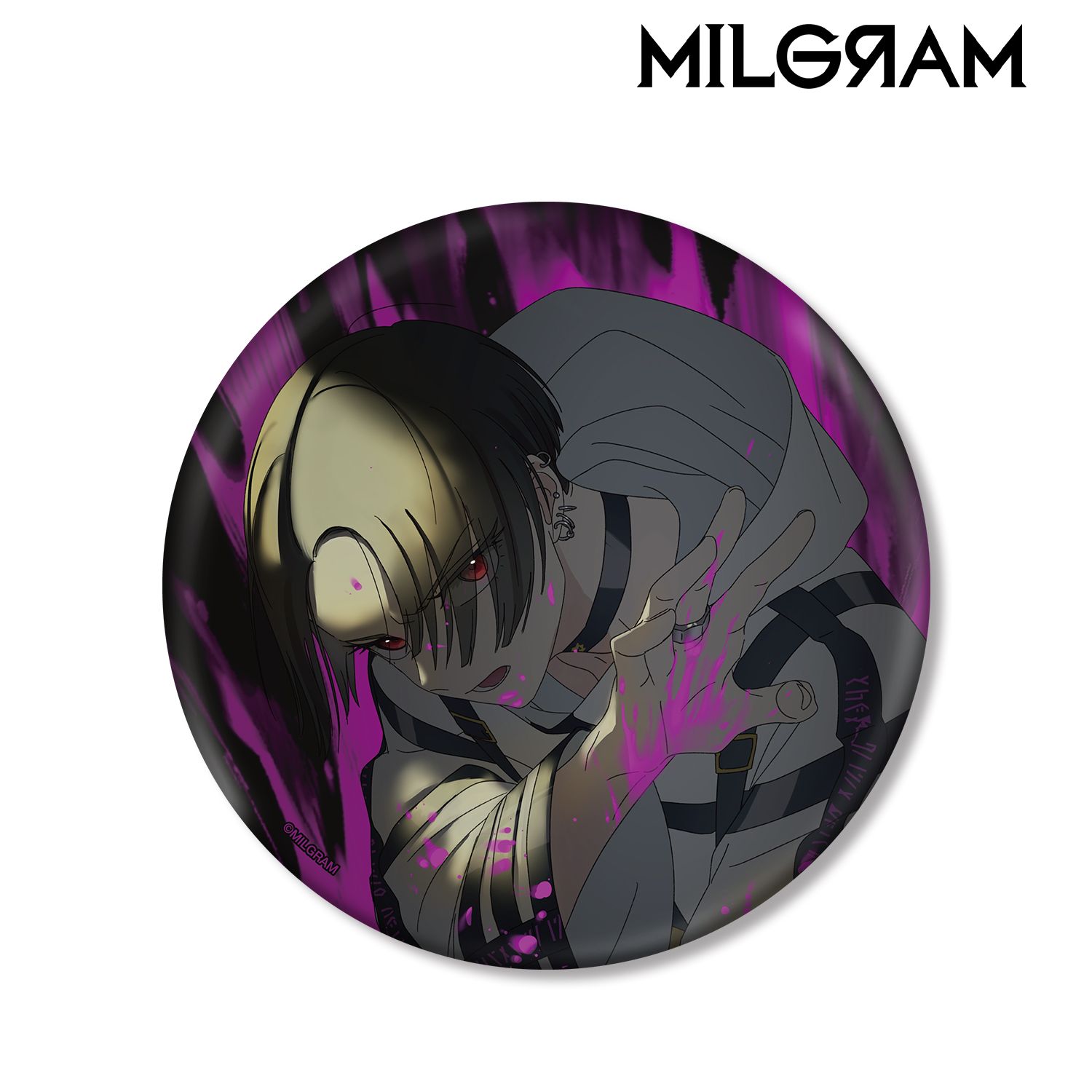 MILGRAM -ミルグラム- 描き下ろしイラスト コトコ 2nd Anniversary ver. BIG缶バッジ 画像 2 | AniSmile