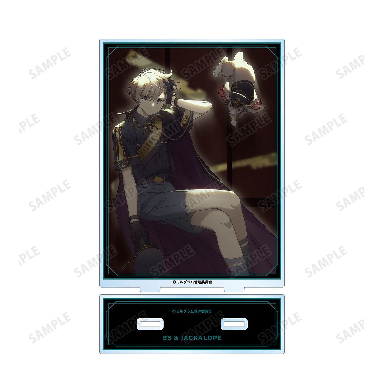 MILGRAM -ミルグラム- 描き下ろしイラスト エス&ジャッカロープ 2nd Anniversary ver. BIGアクリルスタンド 画像 3 | AniSmile